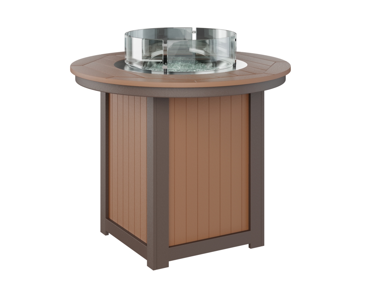 44" Round Counter-Height Fire Table