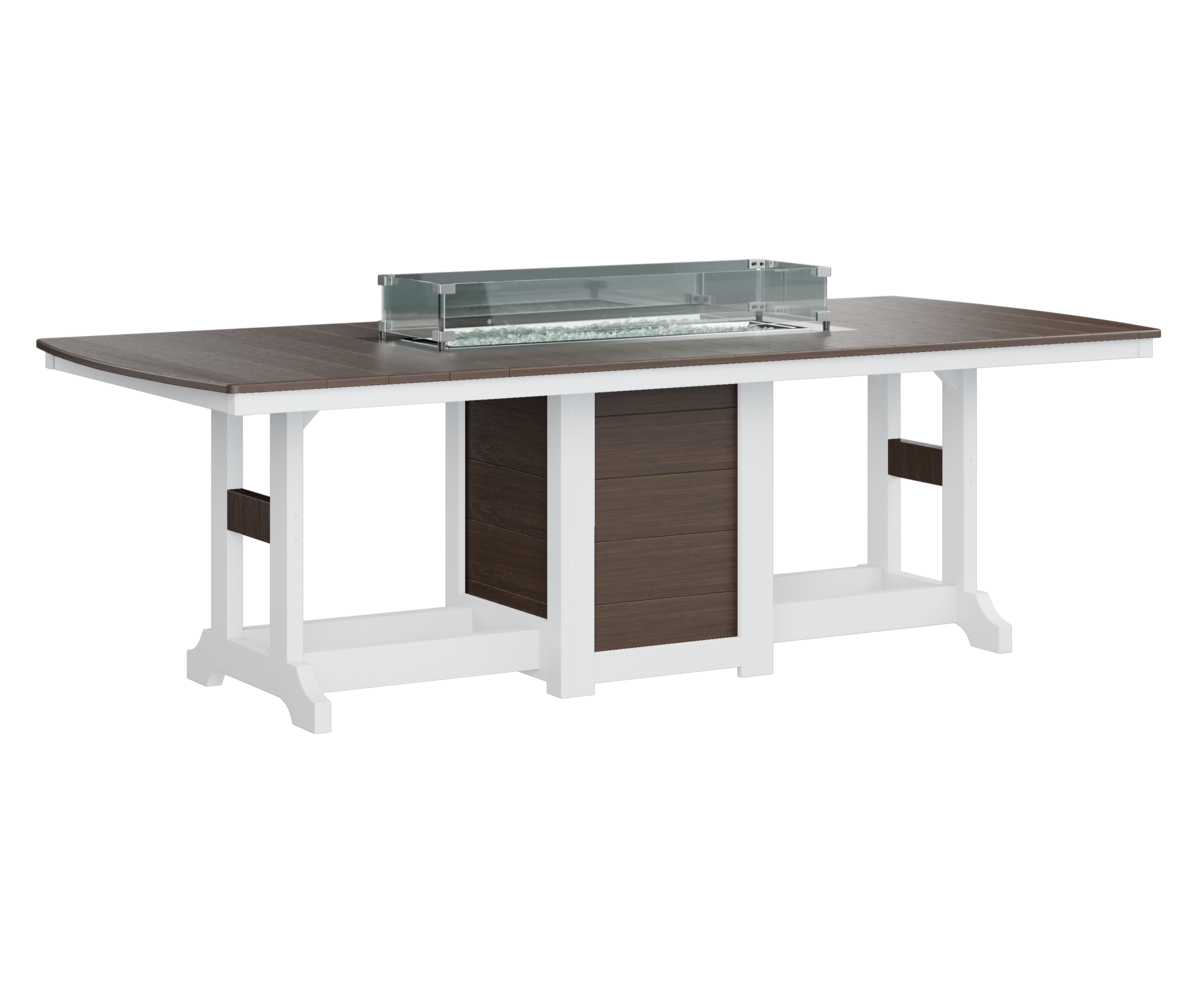 Gc 44X96 Rec Fire Table Dining