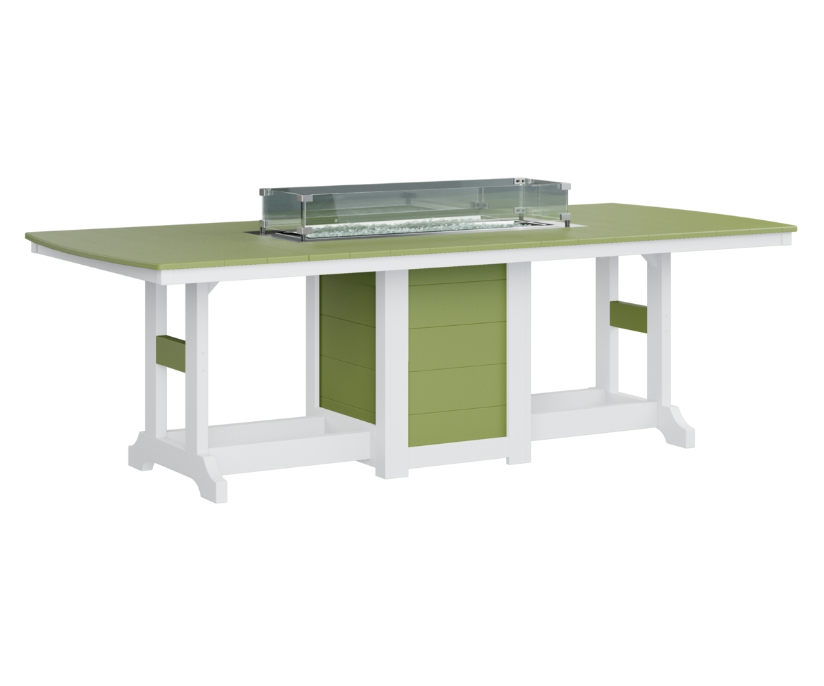 Gc 44X96 Rec Fire Table Dining