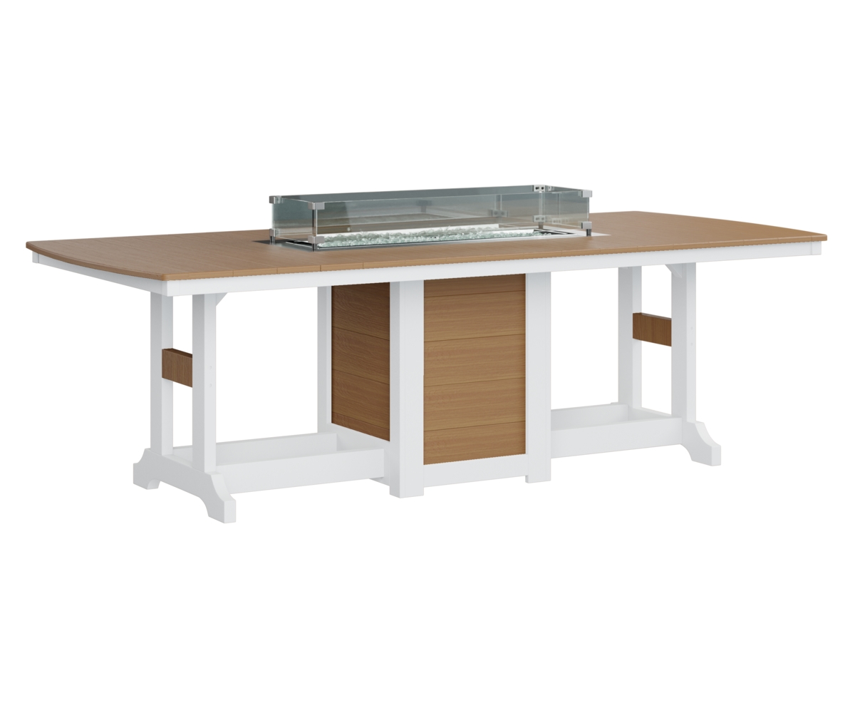 Gc 44X96 Rec Fire Table Dining