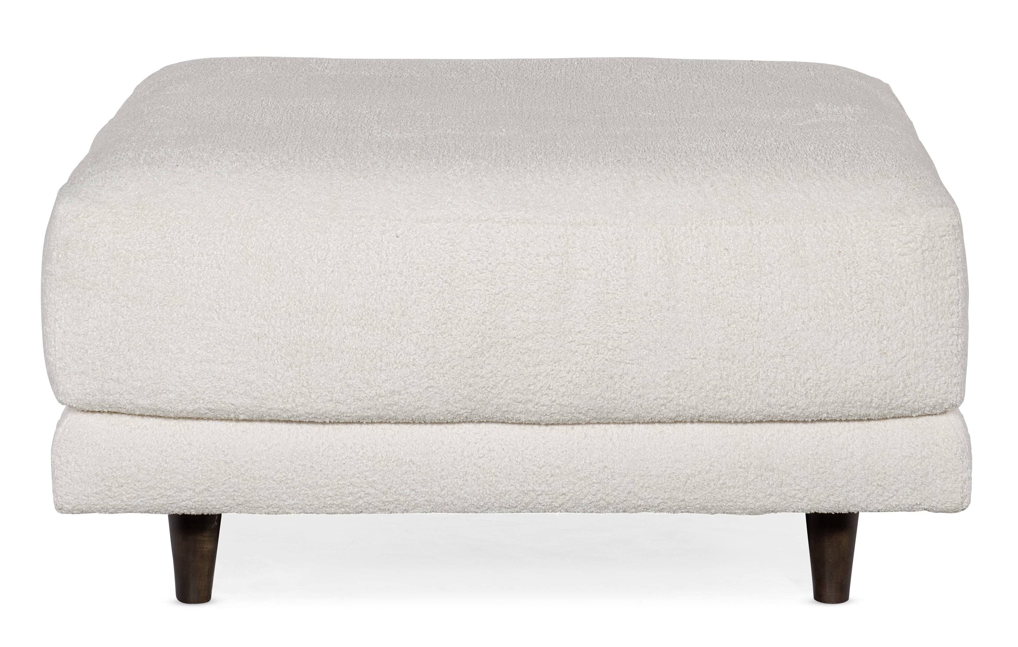 Sam Moore Carmel Contemporary Bumper Ottoman Reeds Furniture Ottomans