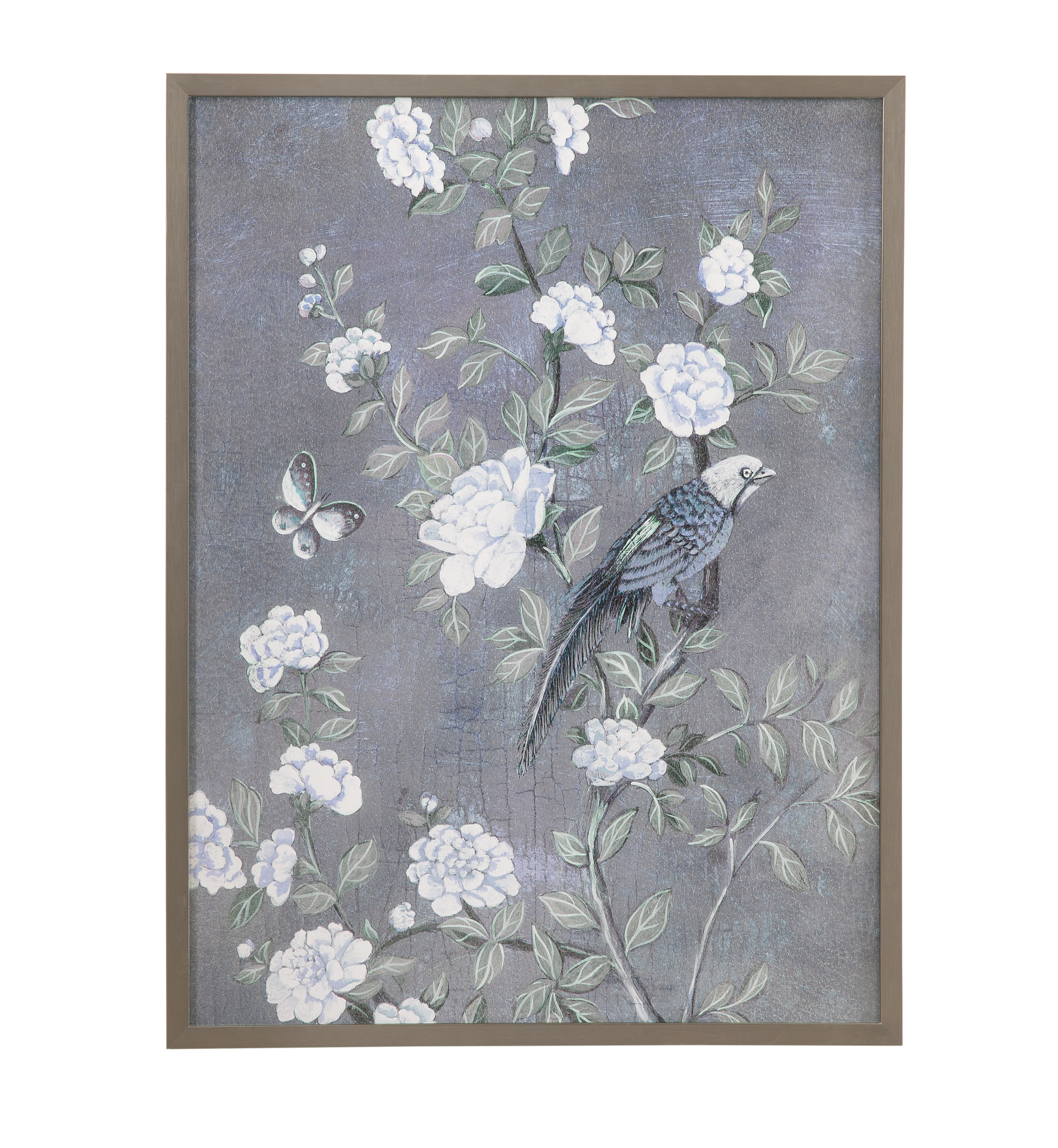 Birds & Blooms I Framed Print