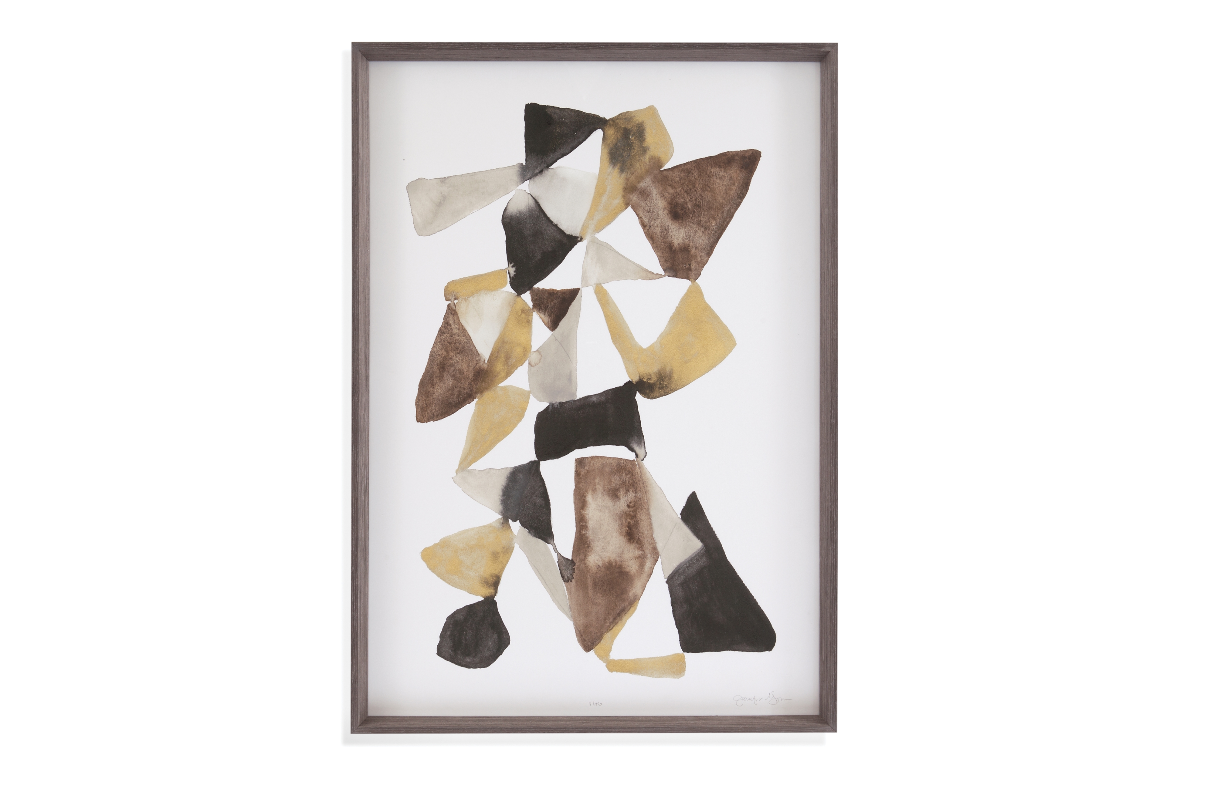 Mod In Neutrals I Framed Print