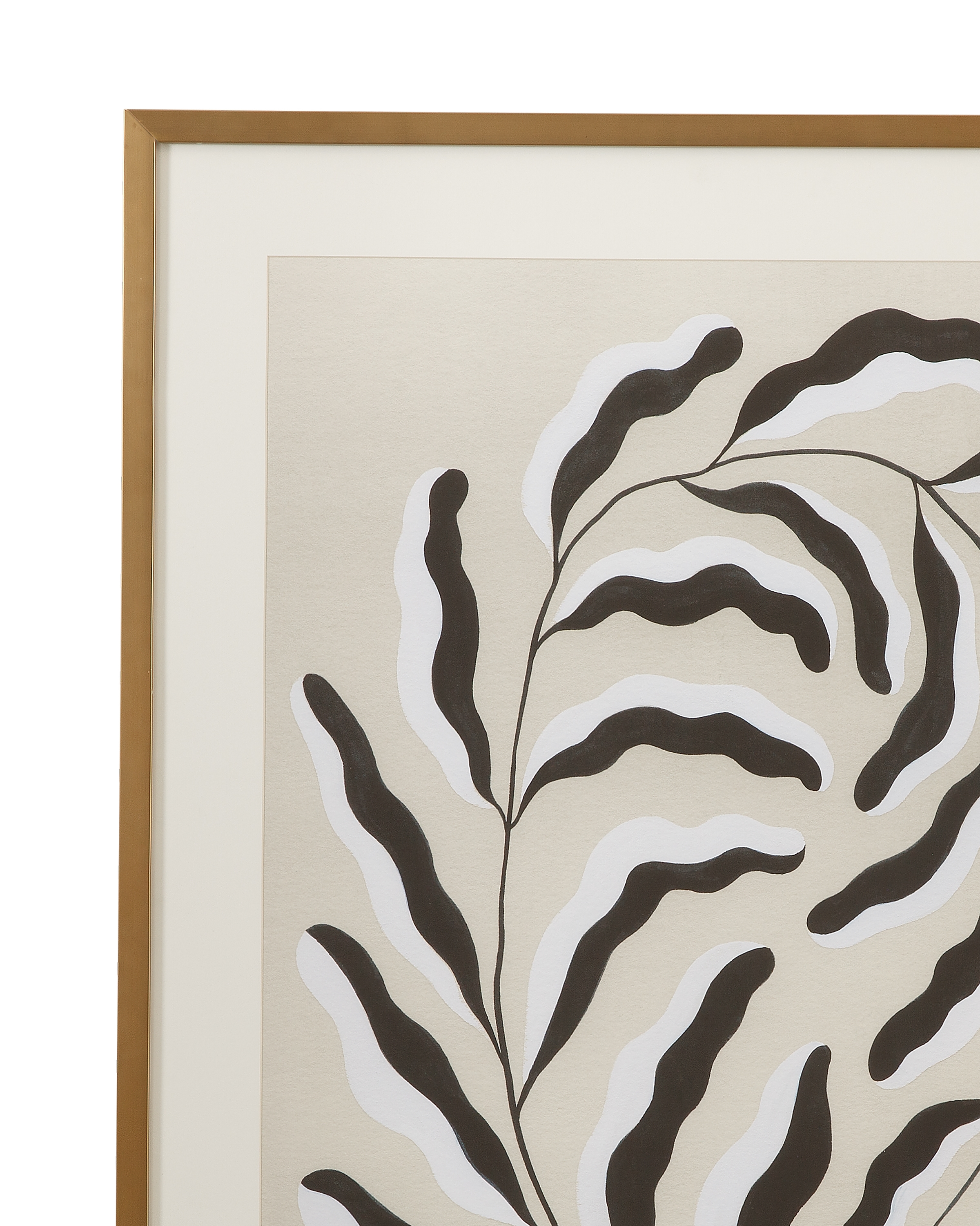 Emerging Weeds I Framed Print