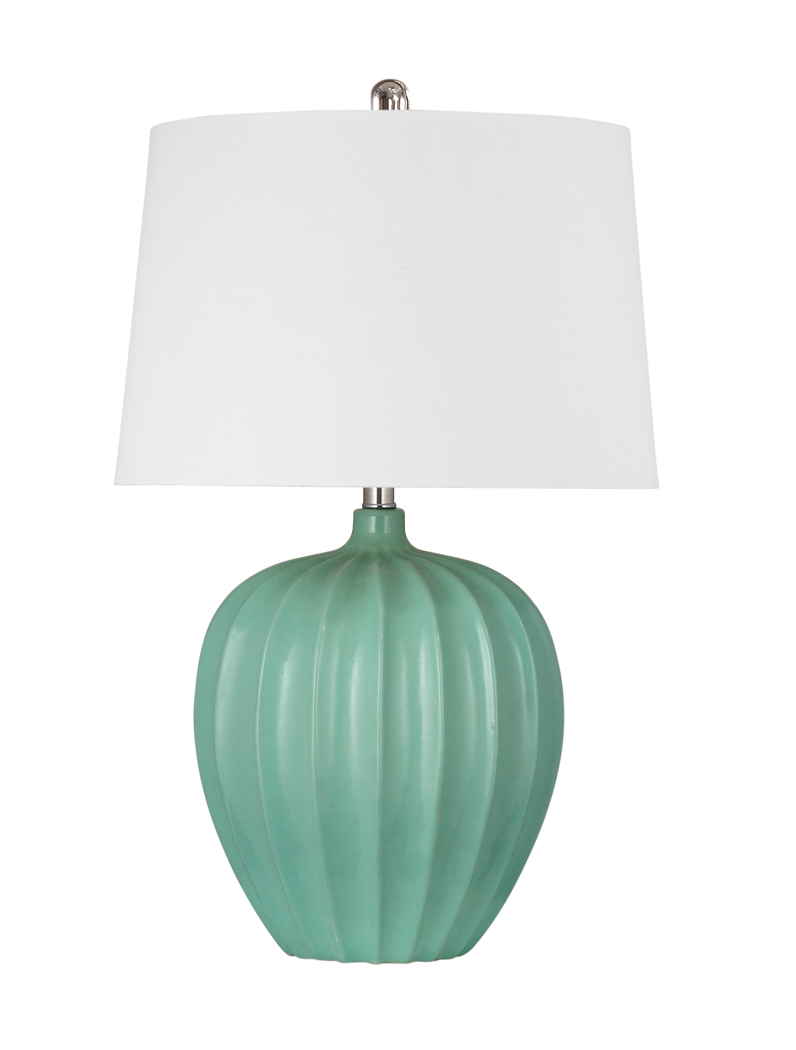Lotus Seafoam Table Lamp