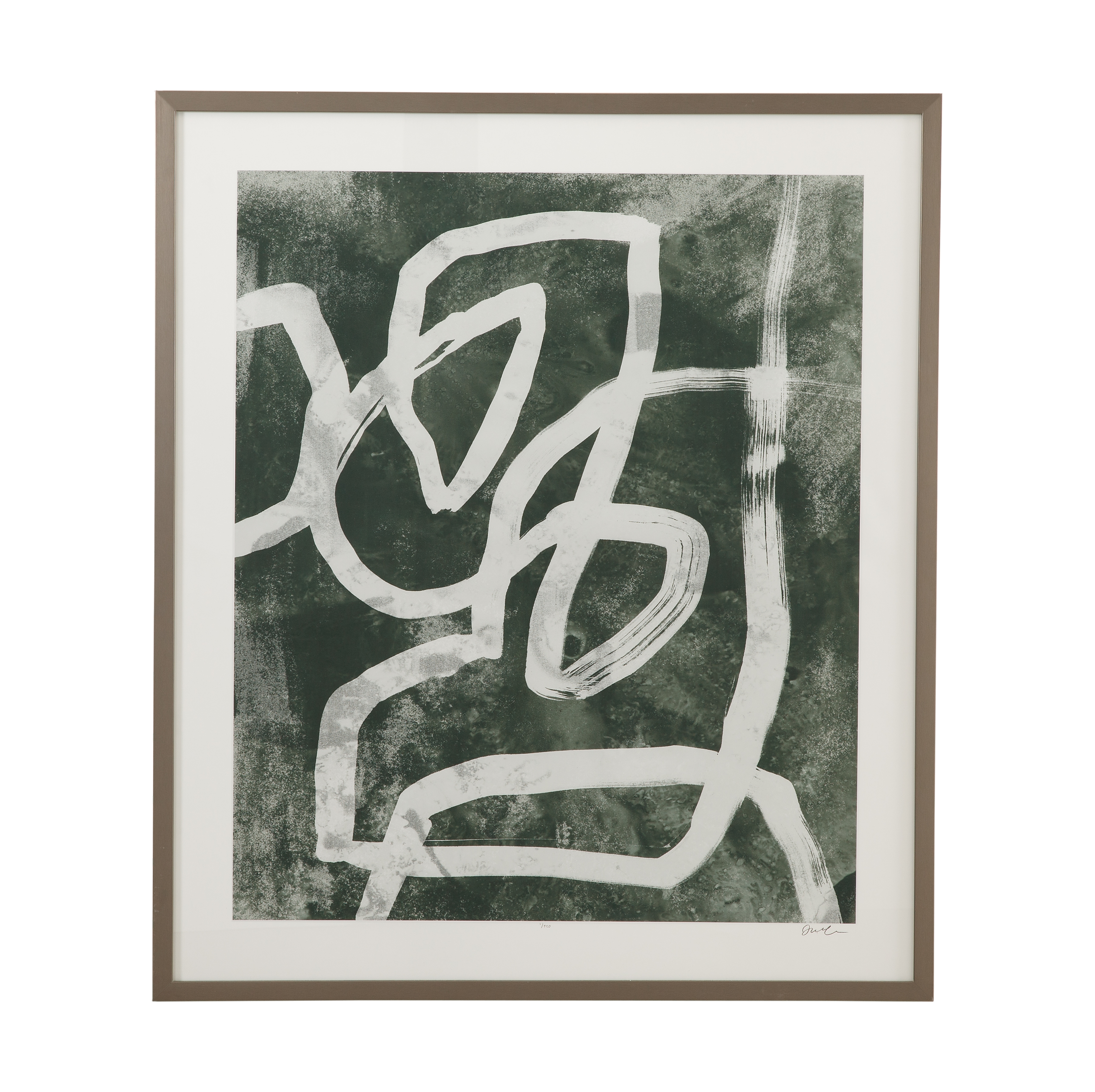 Chalk Line I Framed Print