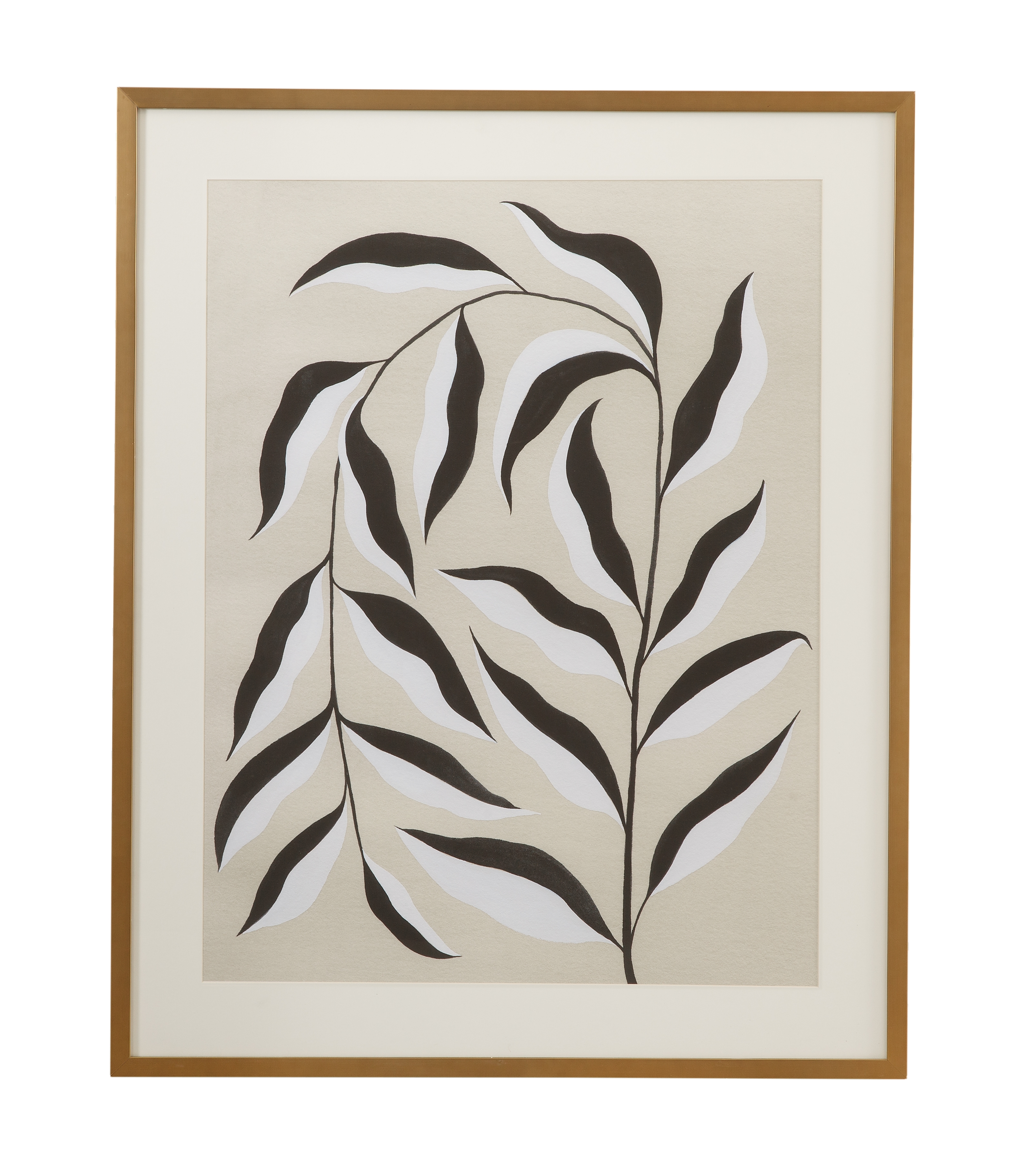 Emerging Weeds II Framed Print