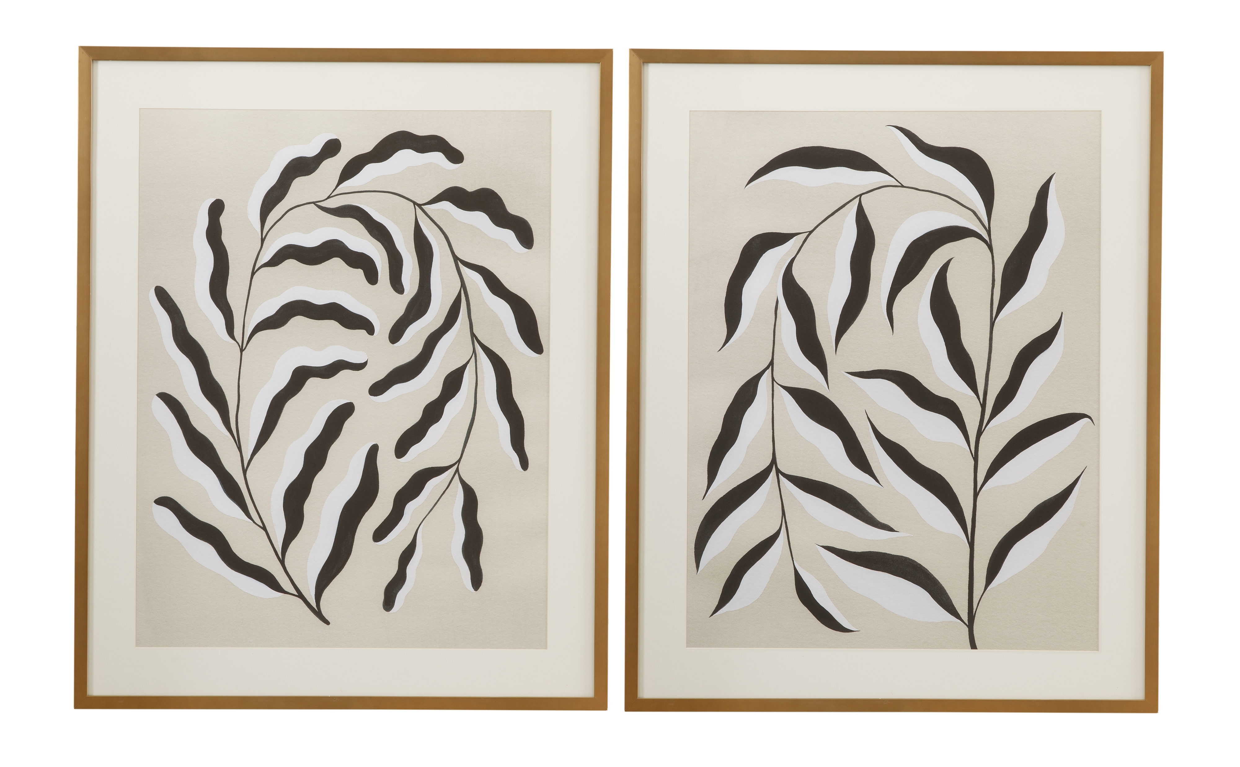 Emerging Weeds Framed Print S/2
