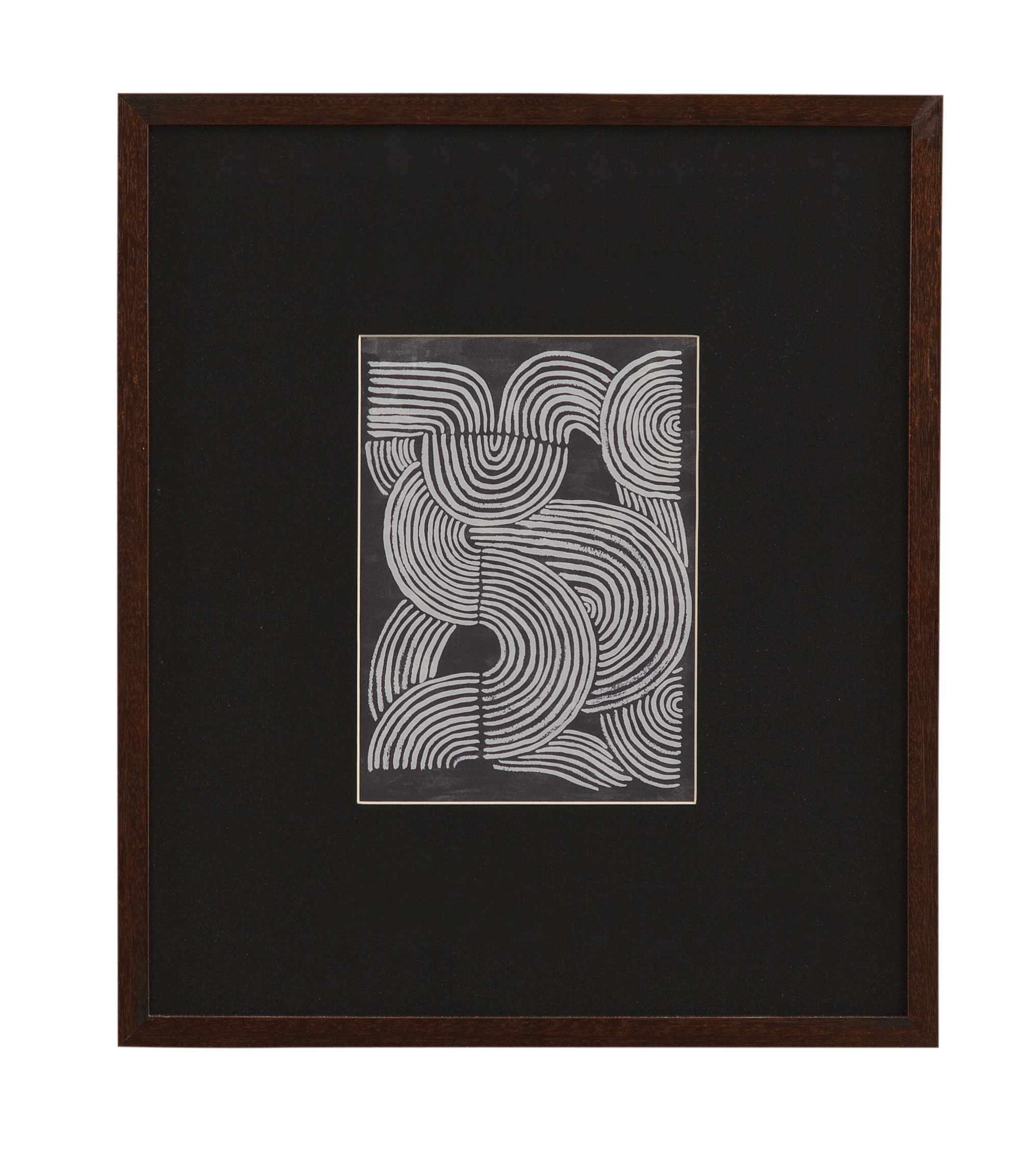 Neutral Strokes I Framed Print