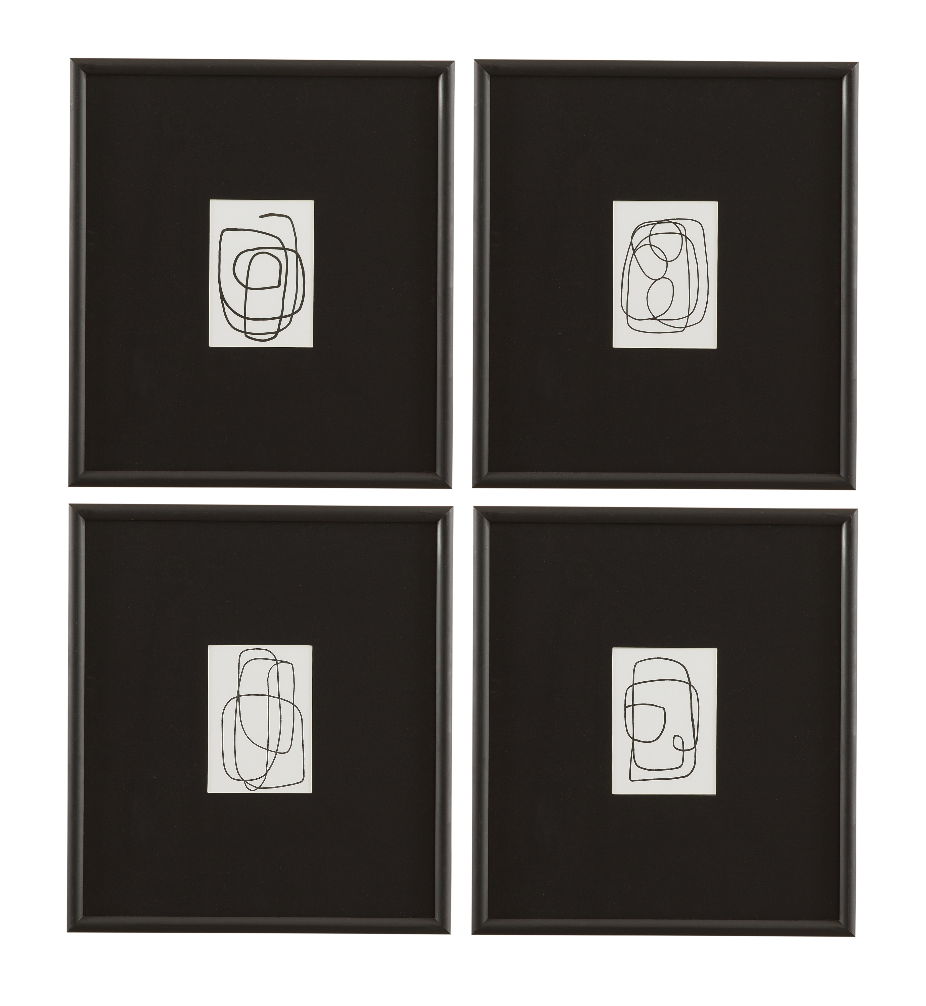 Form Study Framed Print S/4