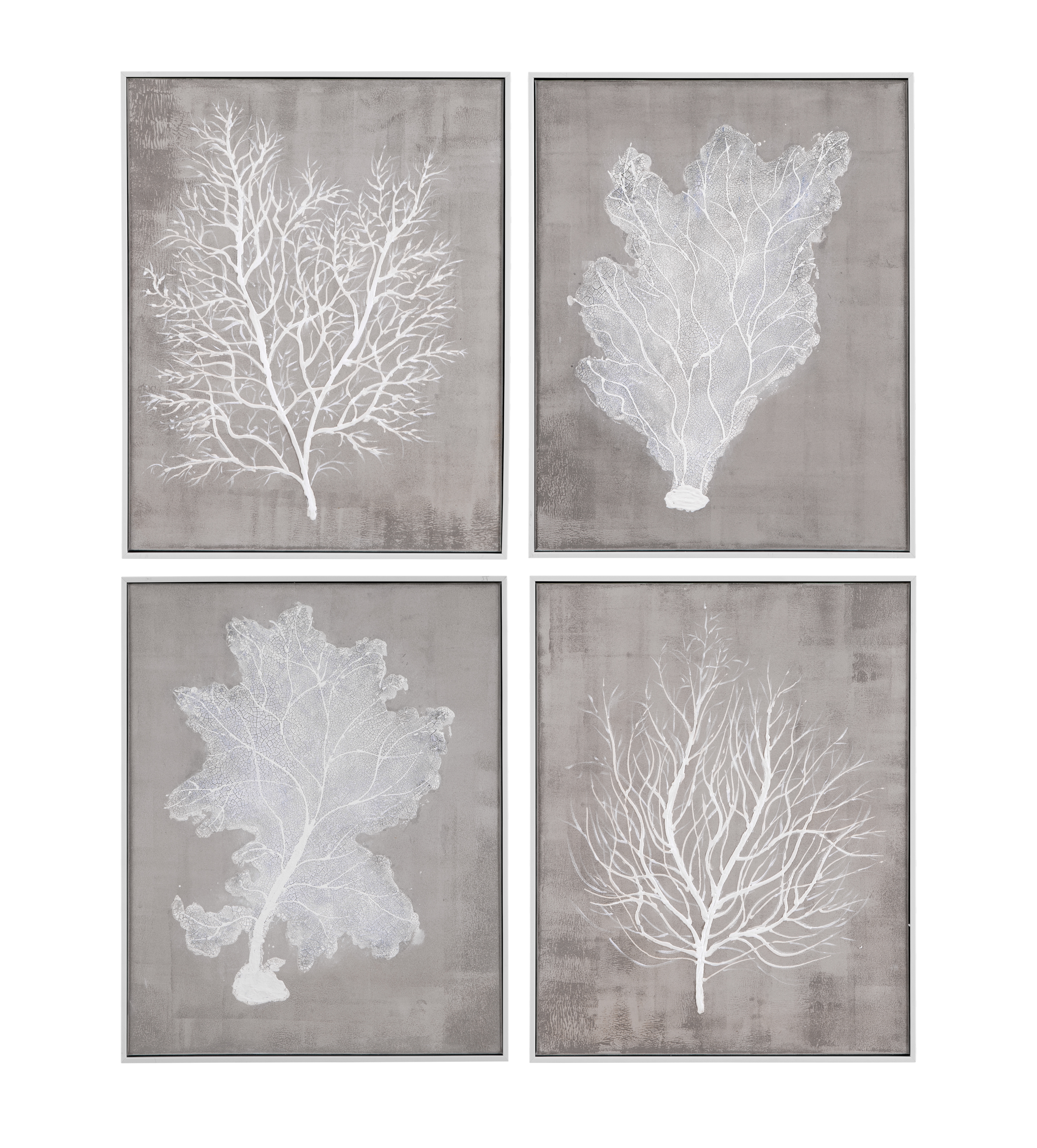 Tranquil  Framed Canvas Set Of 4