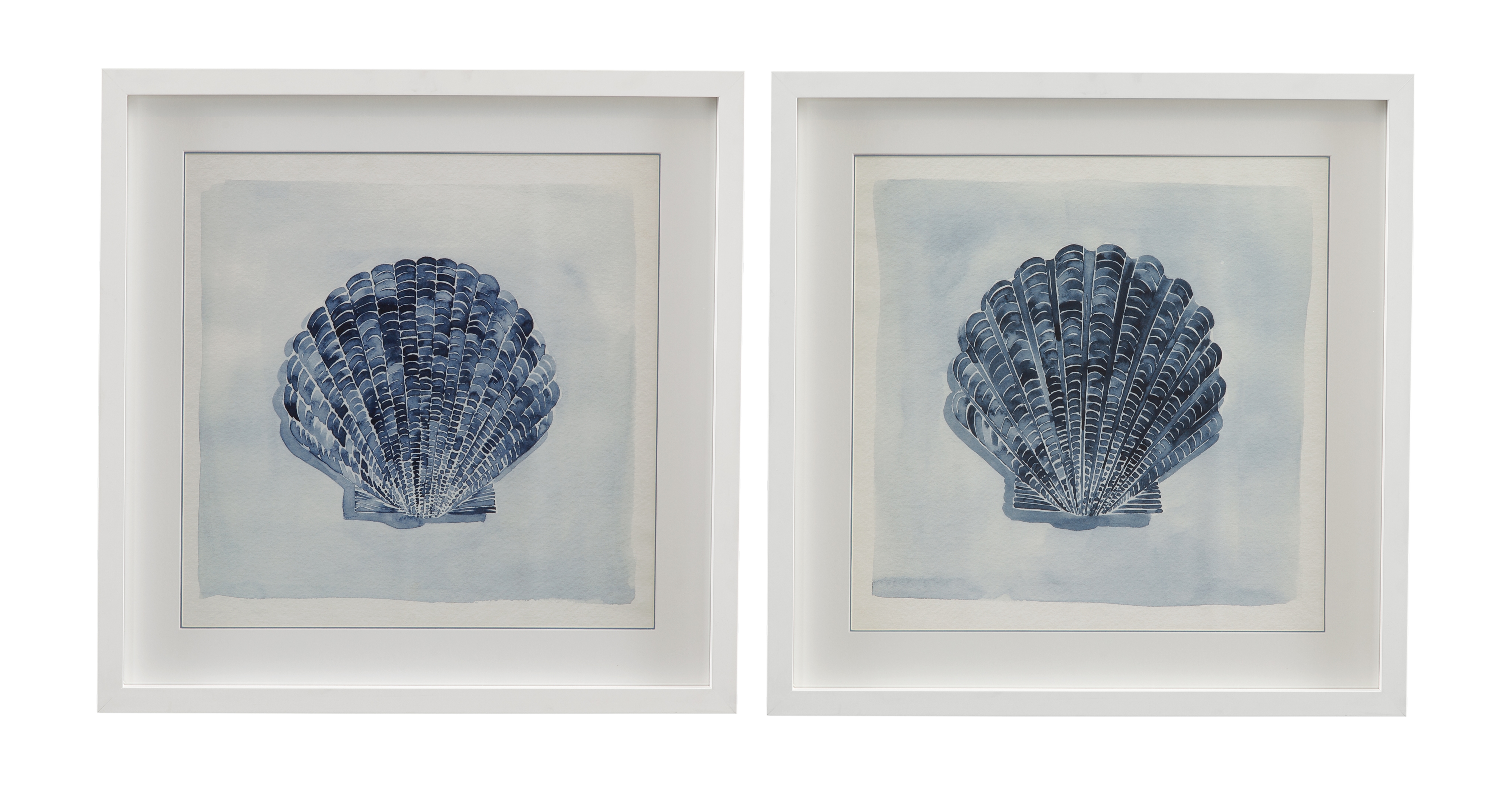 Blue Treasure Framed Print S/2