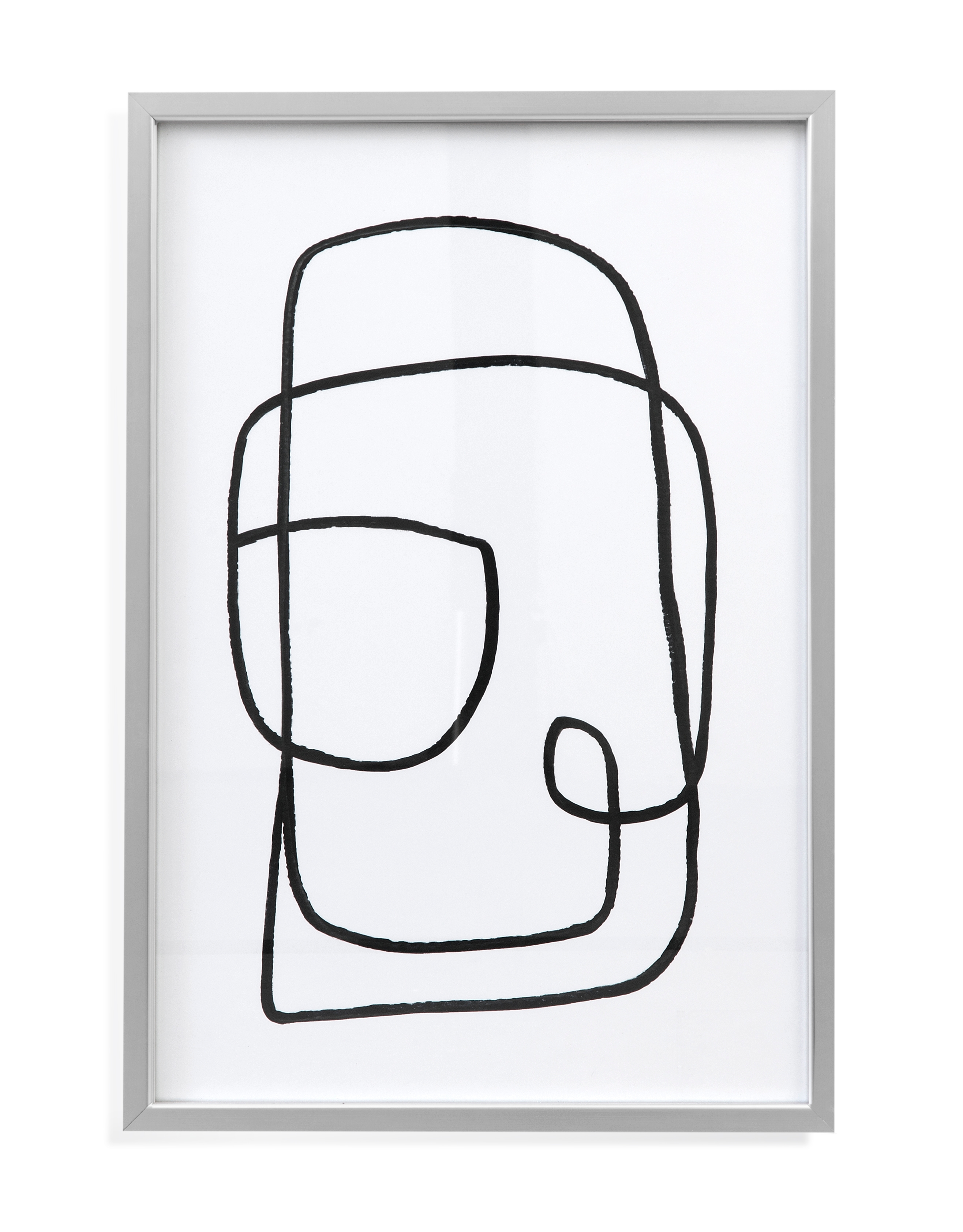 Form Study Xii Framed Print