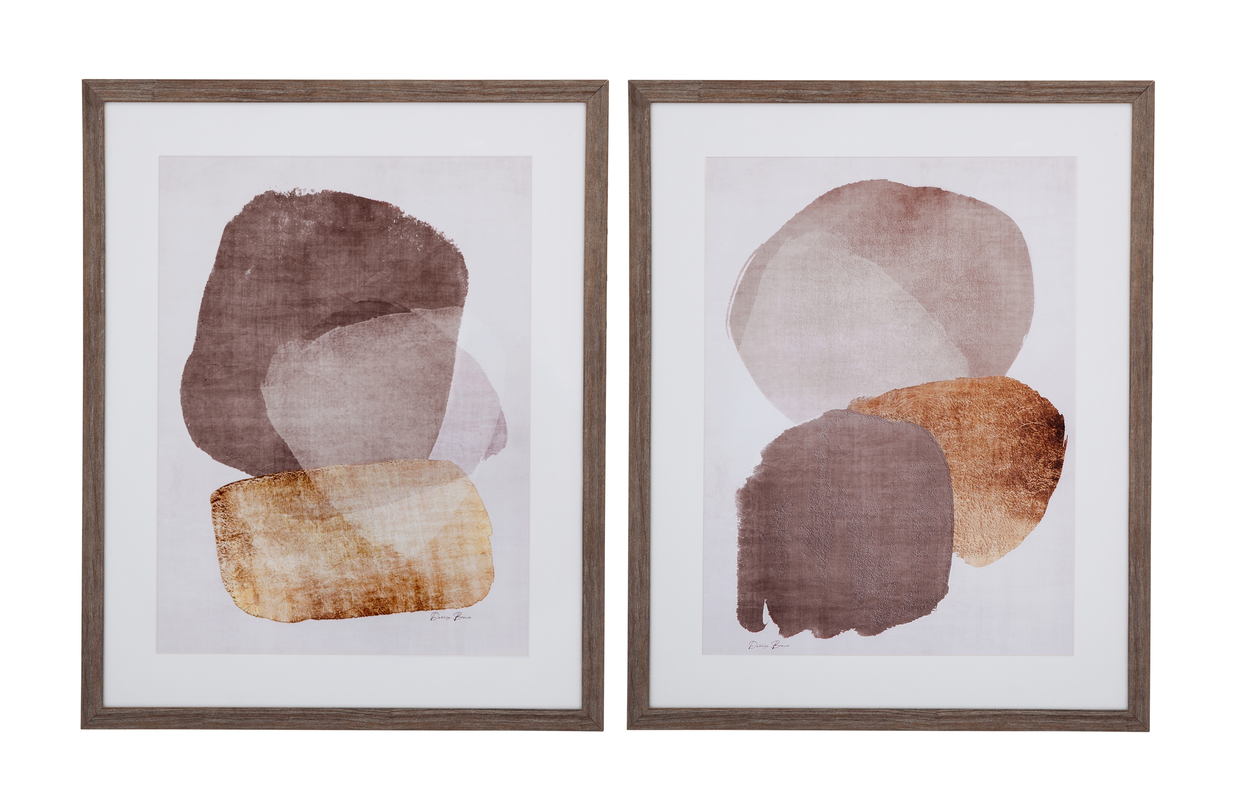 Side Step Framed Print Set Of 2