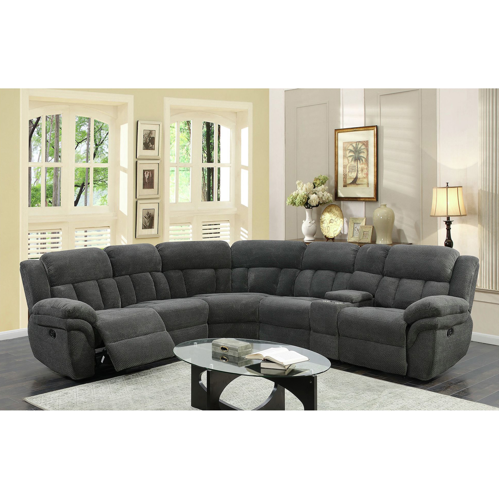 Sectional Lhf Recliner (Kd)
