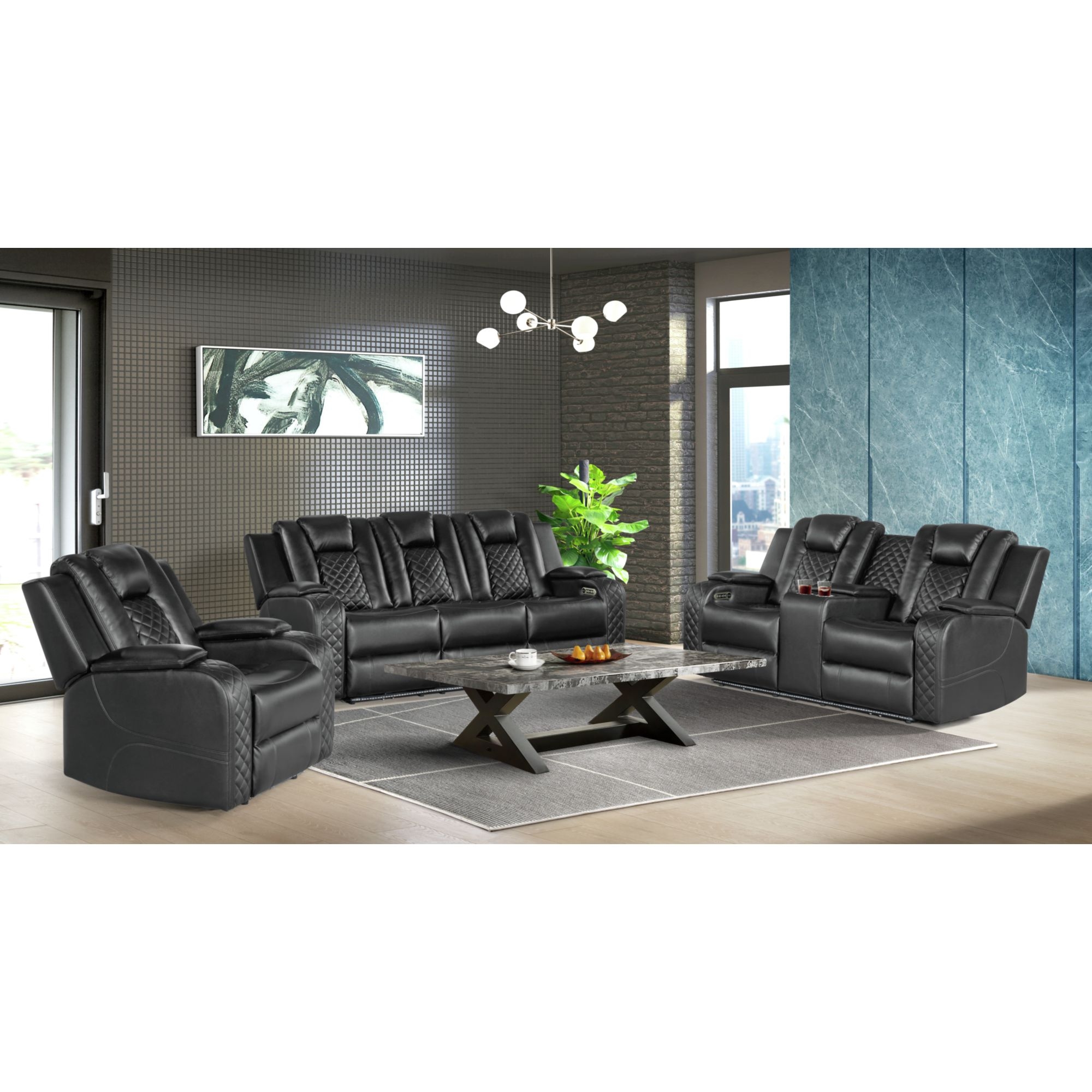 Power Motion Loveseat
