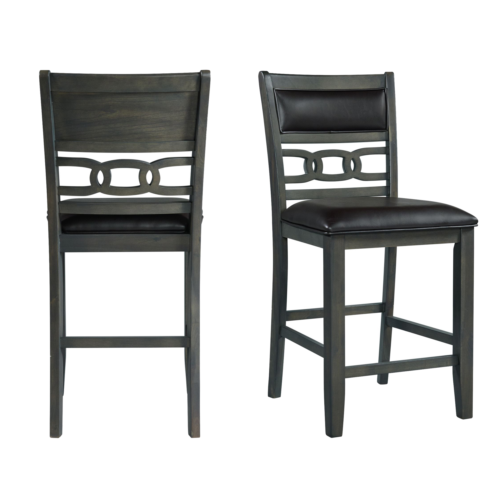 Set of 2 Counter Side Chairs