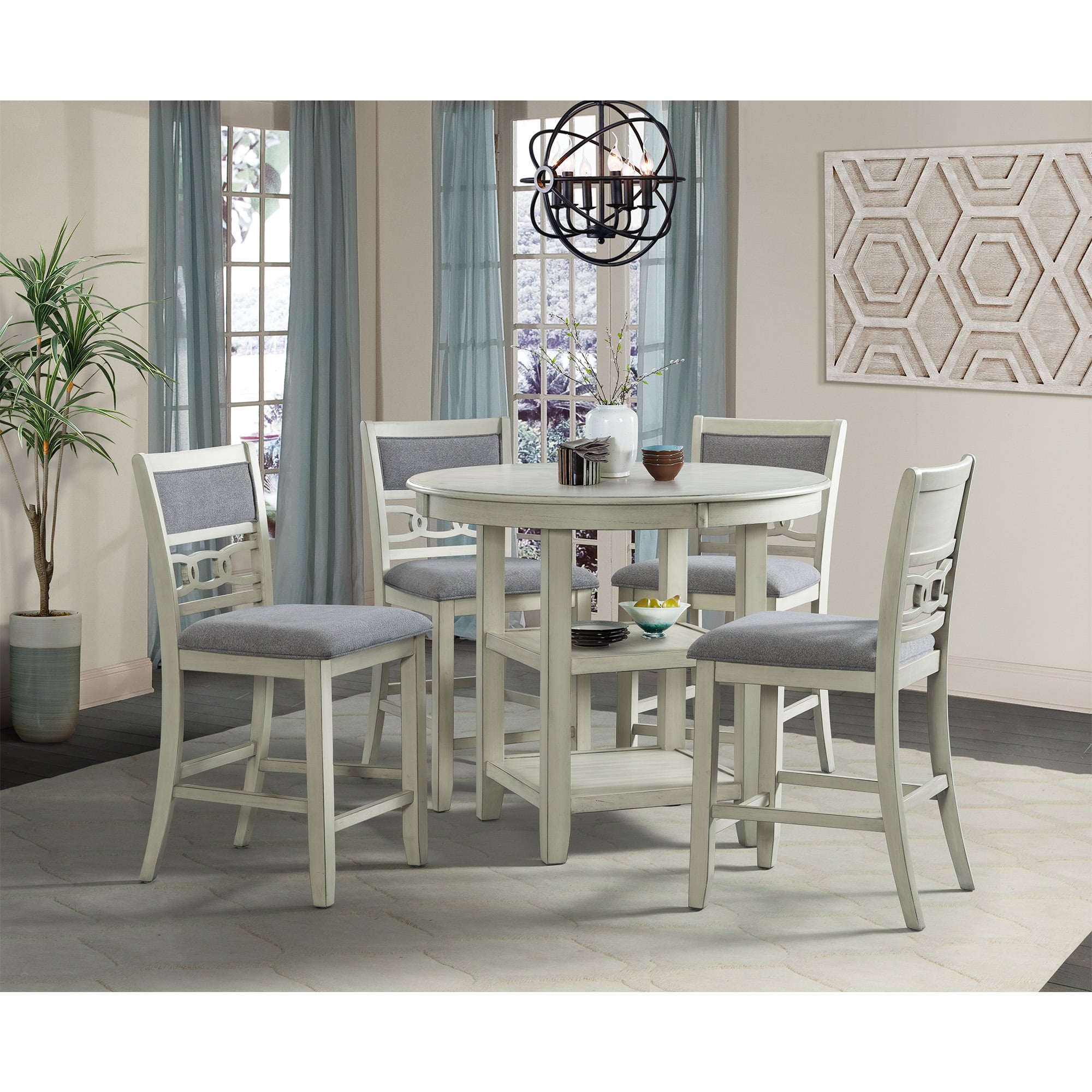 5-Piece Counter Height Dining Set