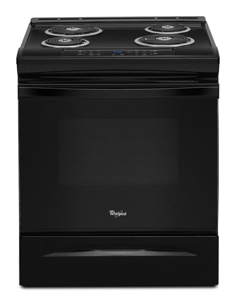 Whirlpool WEC310S0FB 4.8 cu. ft. Guided Electric Front Control Coil