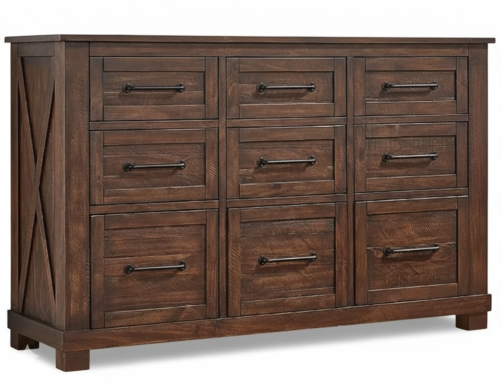Umber Fennel FENNELRTDRESSER Fennel 9-Drawer Dresser | Sherman's