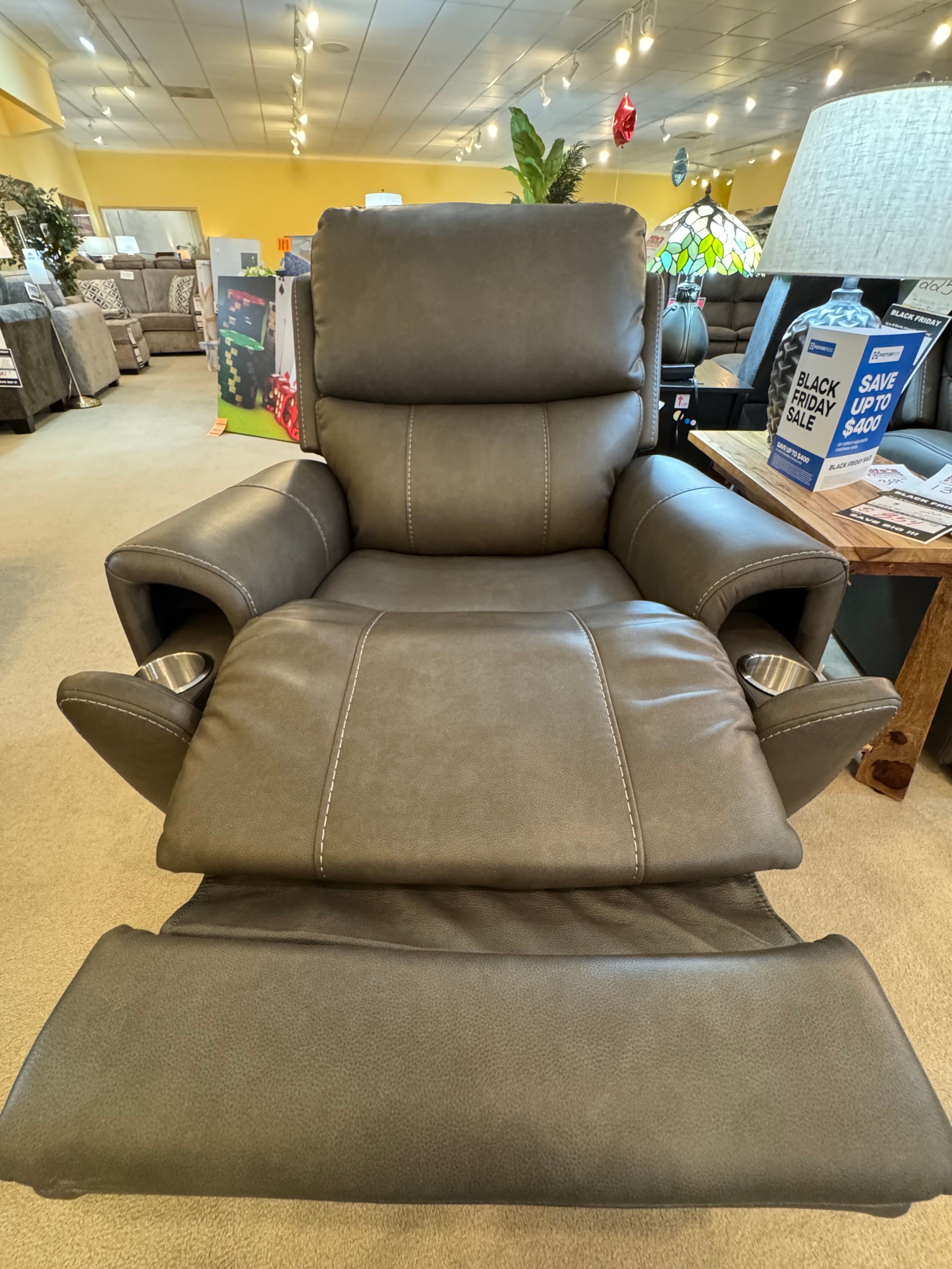 Moto Motion Newport - Capriccio Smoke H673-Z4-F385 Power Recliner
