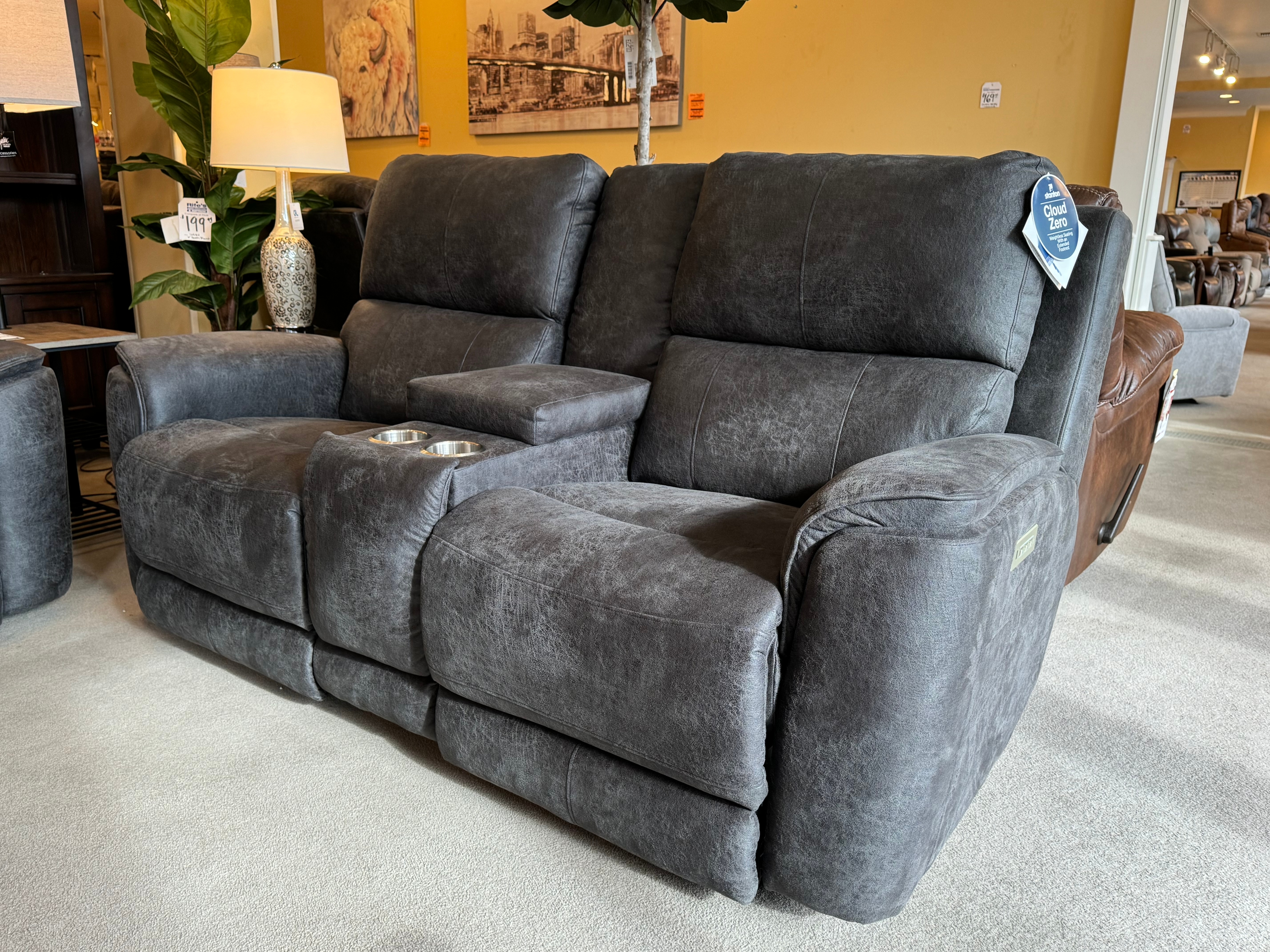 Stanton 867 86785BDI Zero-Gravity Loveseat | Rife's Home Furniture