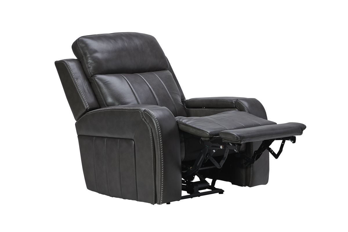 Moto Motion 555-4-H3PNAM3H-L635 Power Leather Recliner w/Speaker
