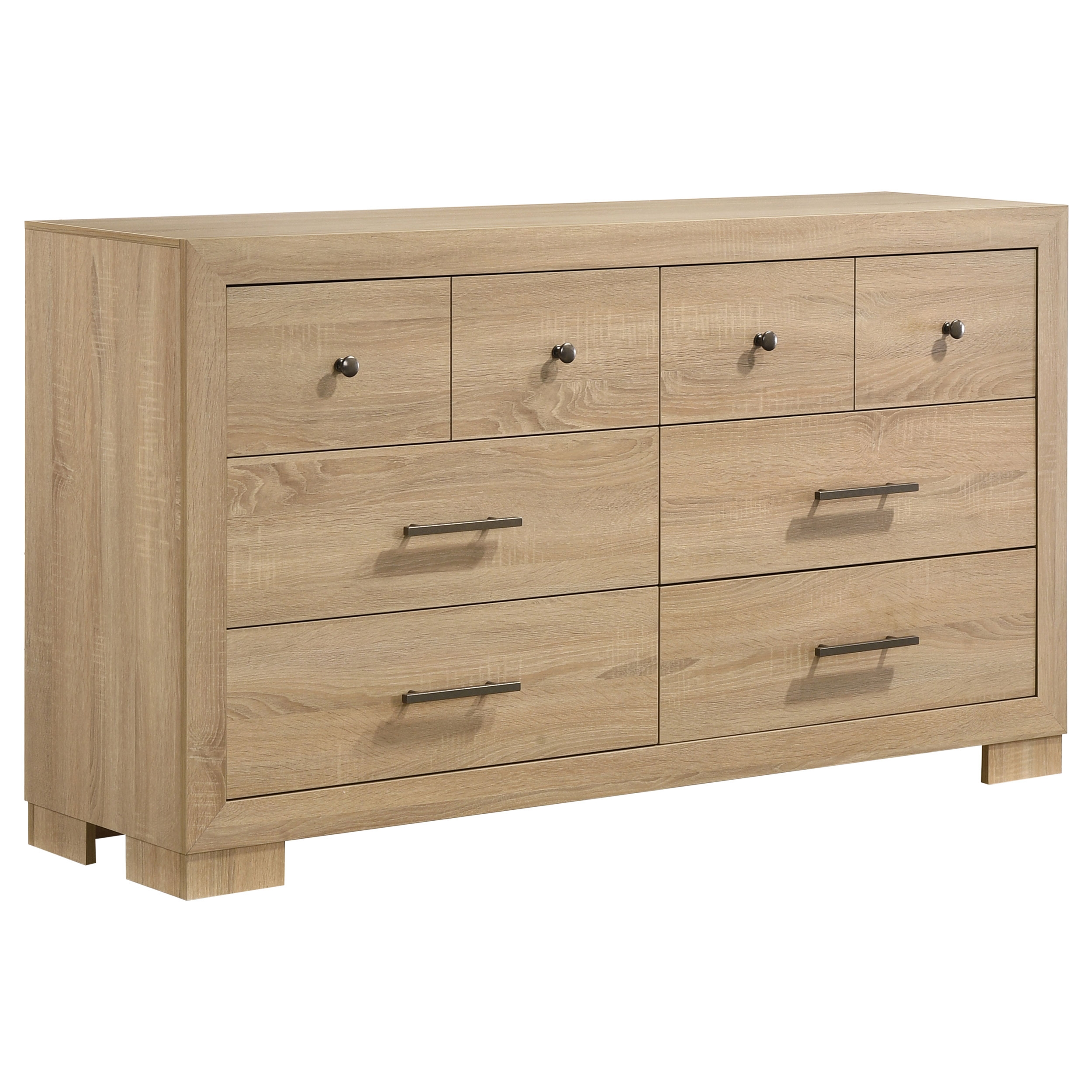 blue dress for baby girl Baker 6-drawer Dresser Brown and Light Taupe