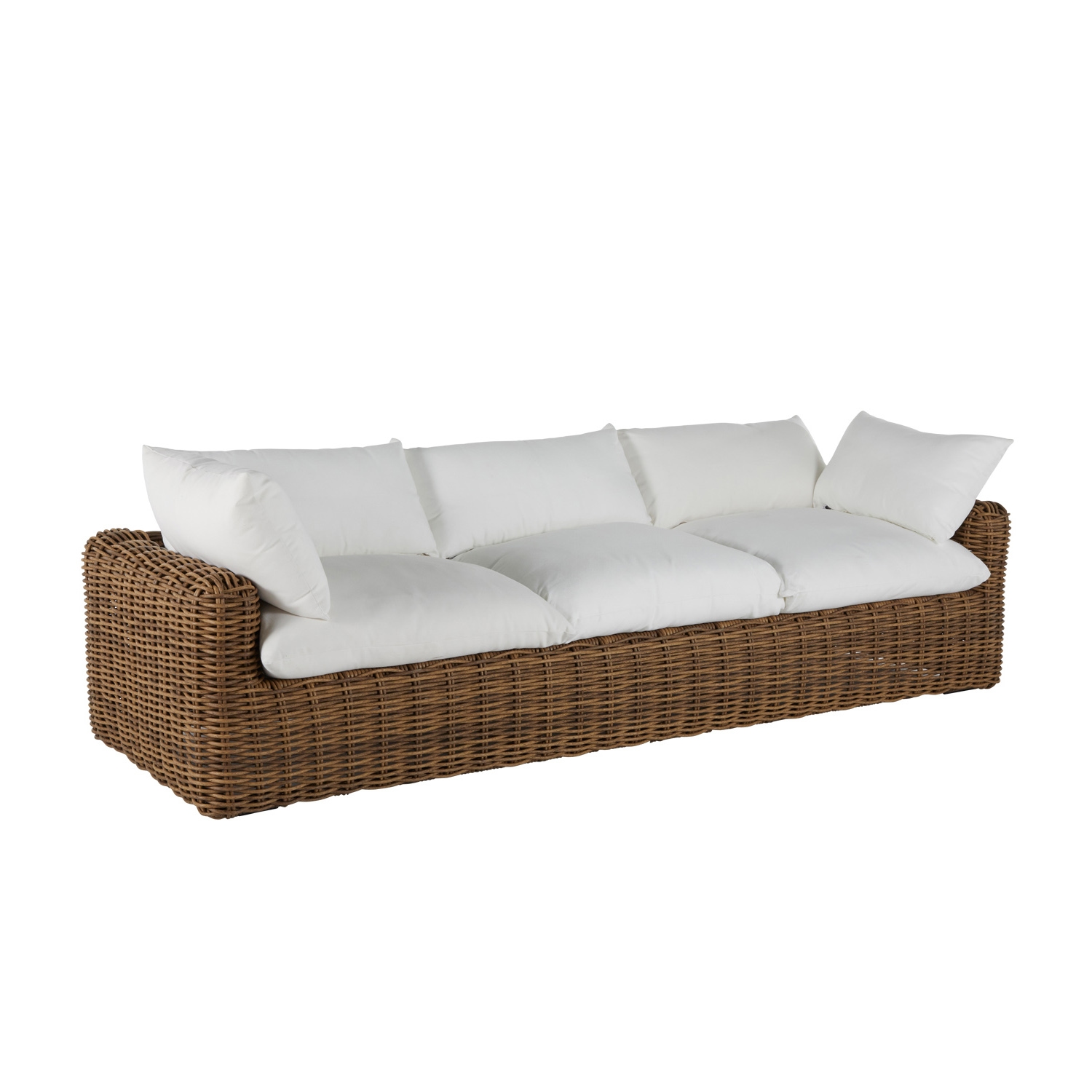 N-Dura Oversized Wicker Sofa
