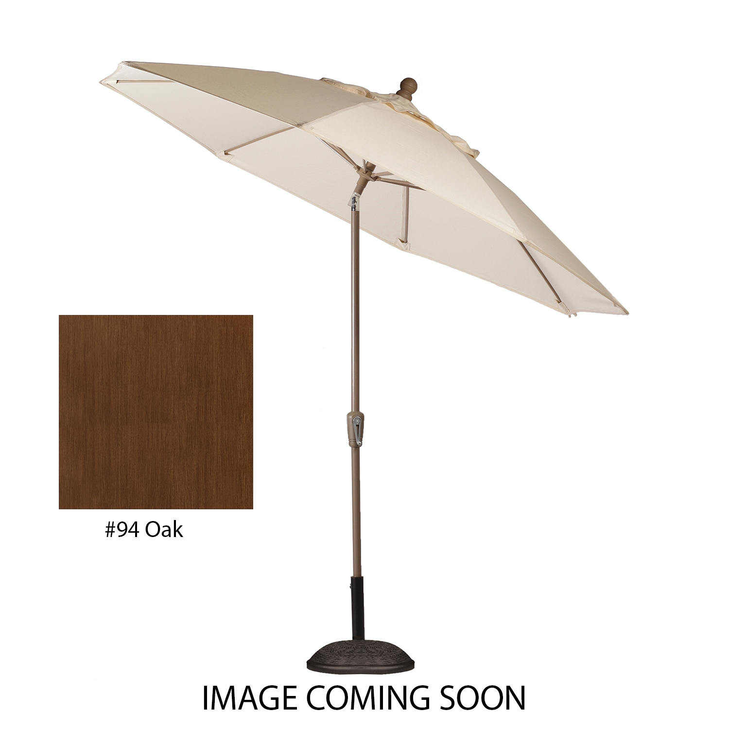 9' Crank Auto Tilt Umbrella