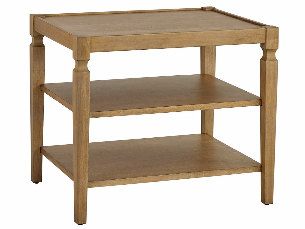 2-Shelf End Table