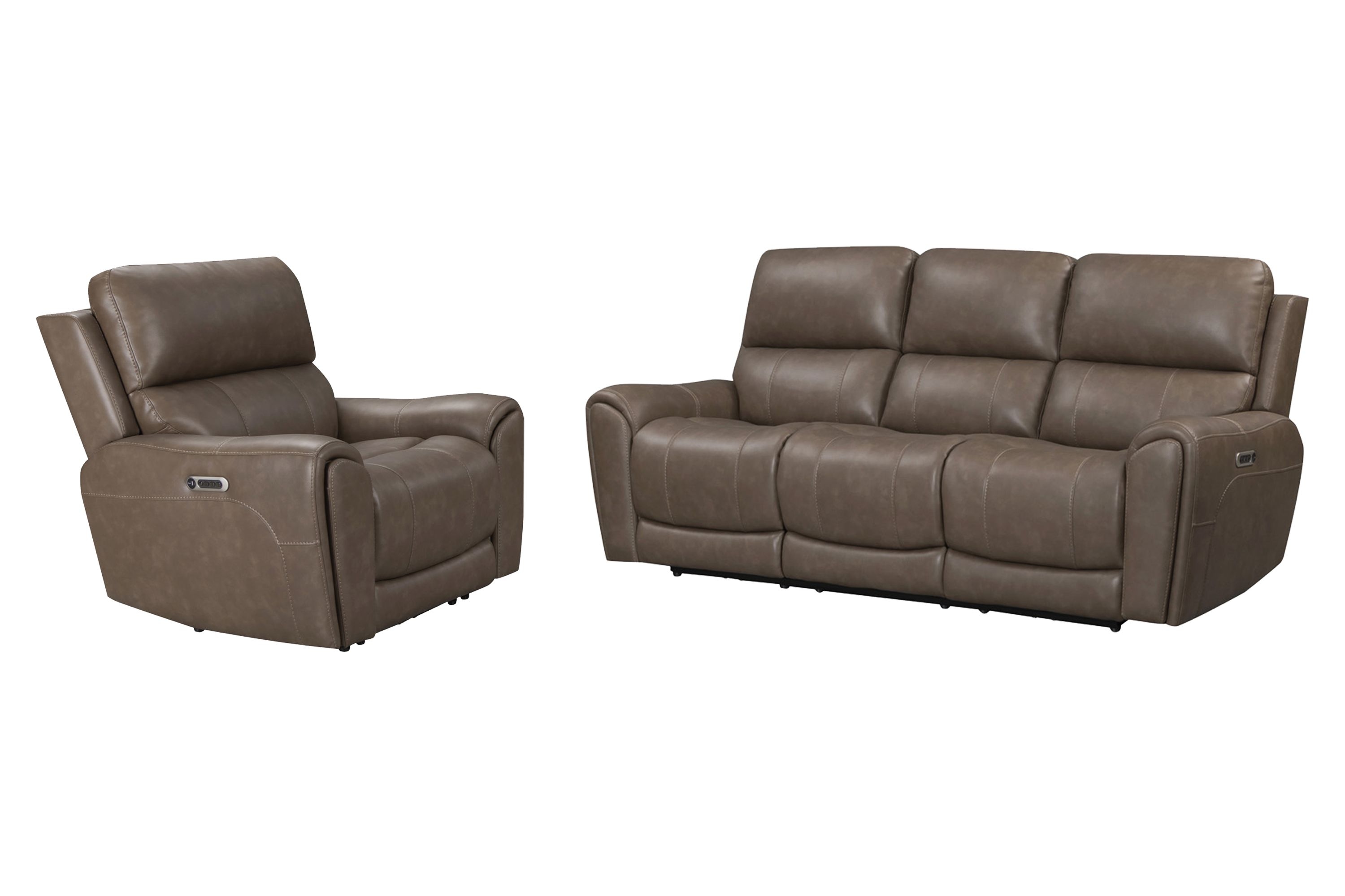 Power Reclining Sofa & Recliner Set