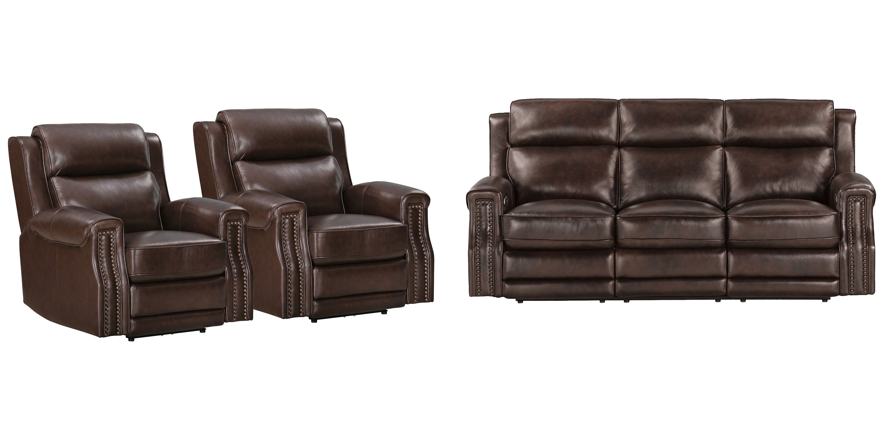 Power Sofa and Recliners Set