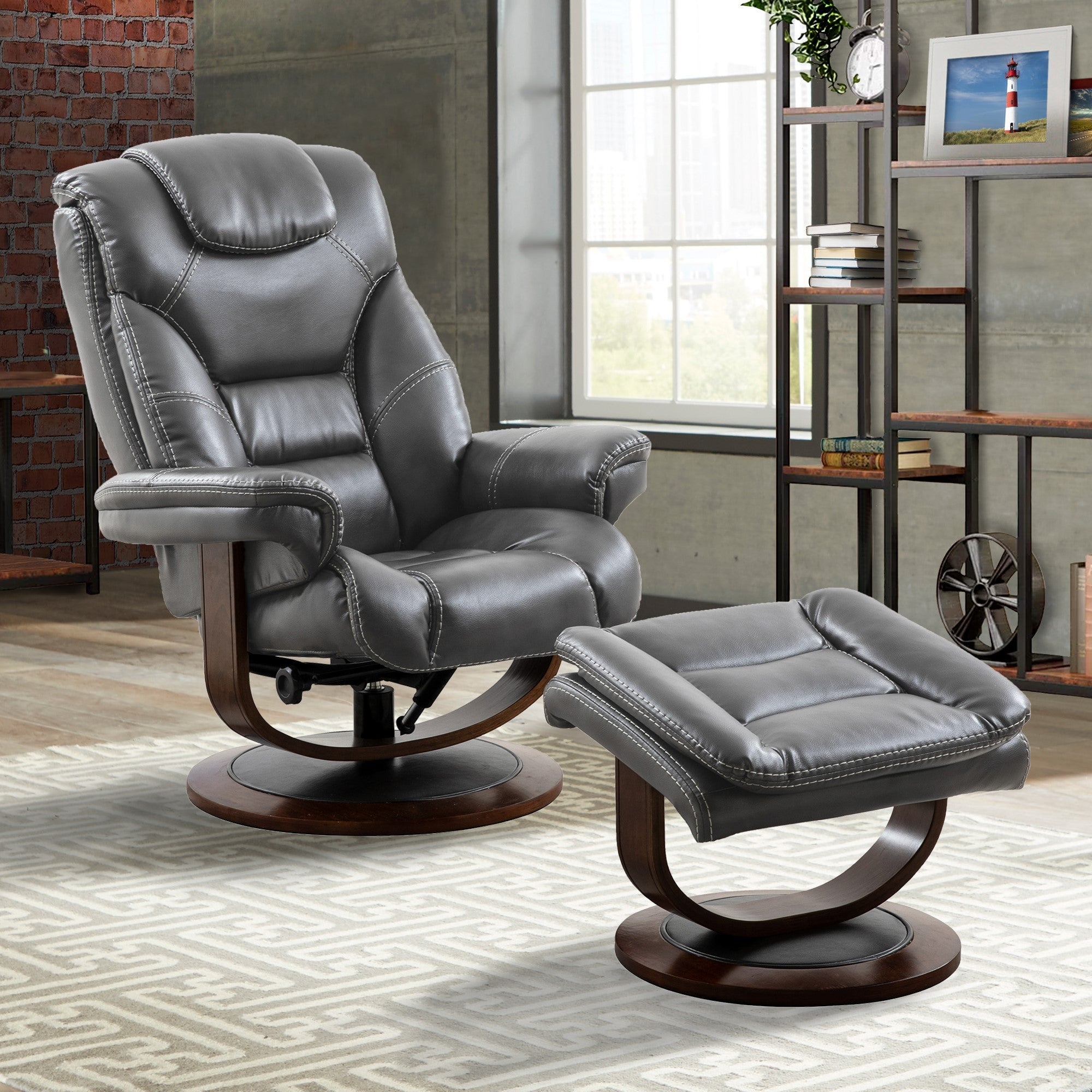 Parker Living Monarch MMON212SFLI Contemporary Manual Reclining