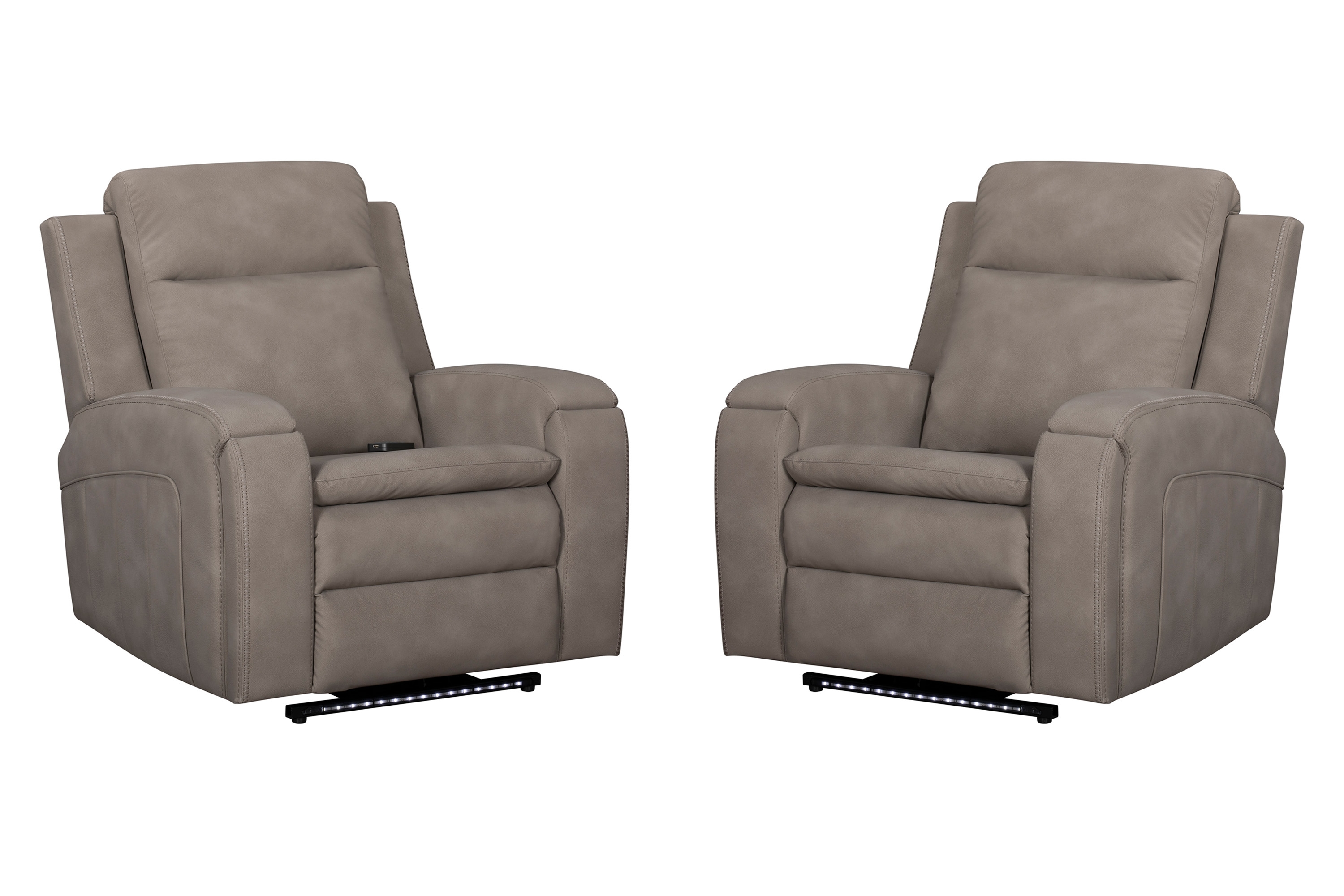 2-pk. Rocking Pwr. Recliner w/Heat & Massage