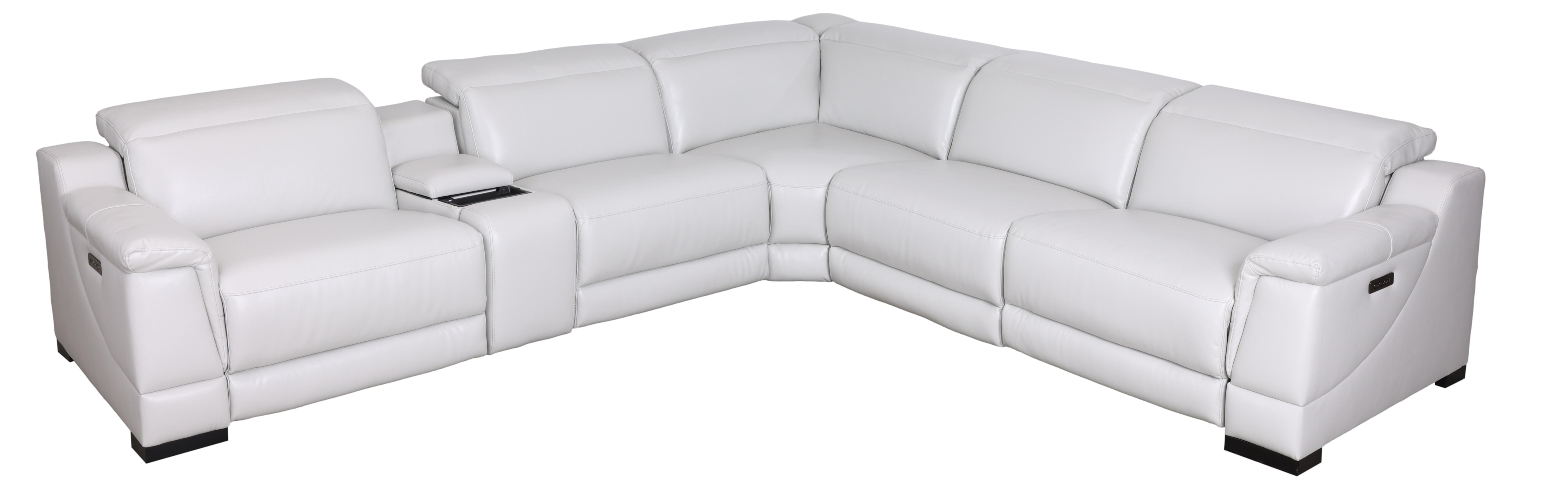 Cosmic CR8018-6K Power Head Reclining 6-Piece Sectional | Van Hill