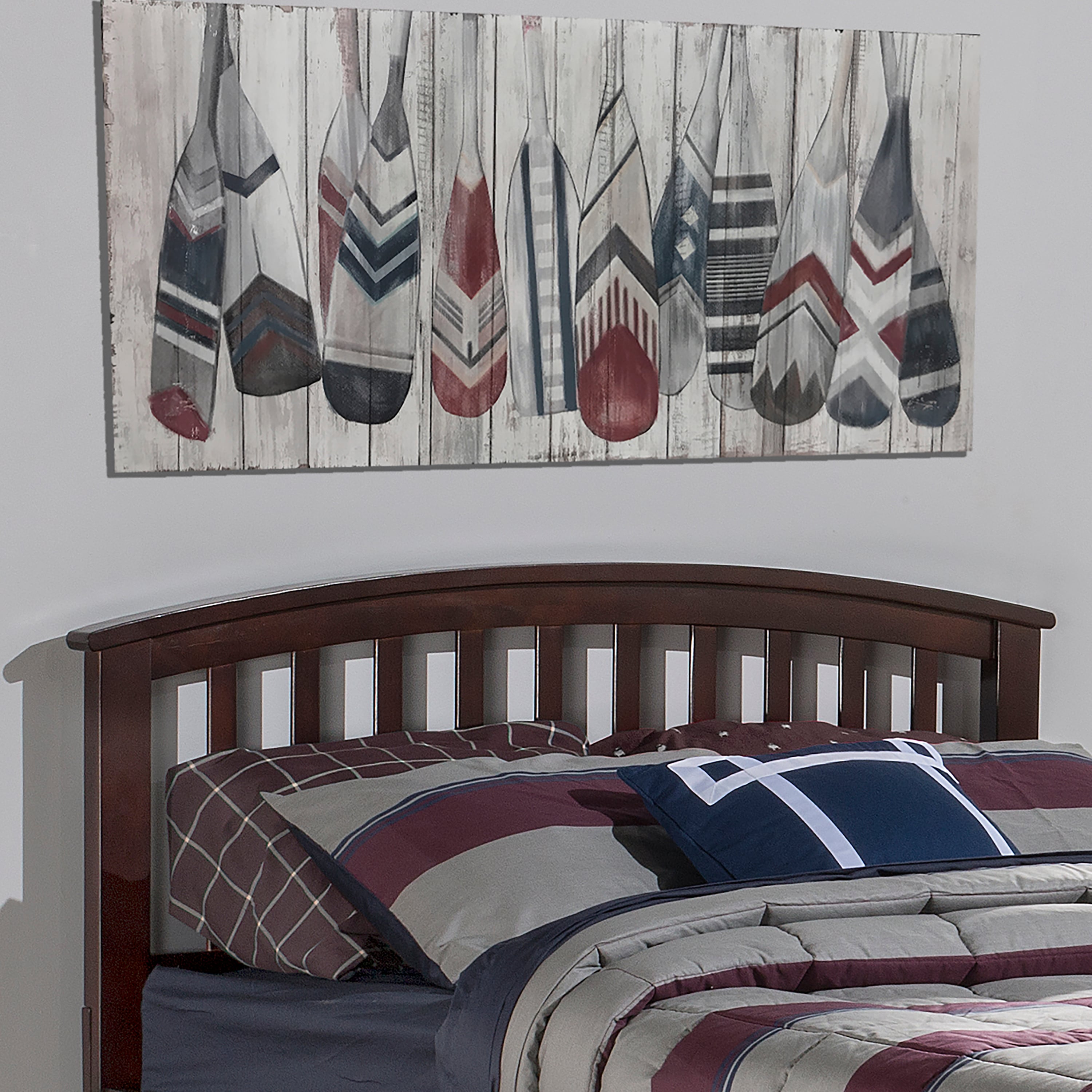 NE Kids Schoolhouse 4.0 Charlie Full Size Arch Headboard Value City