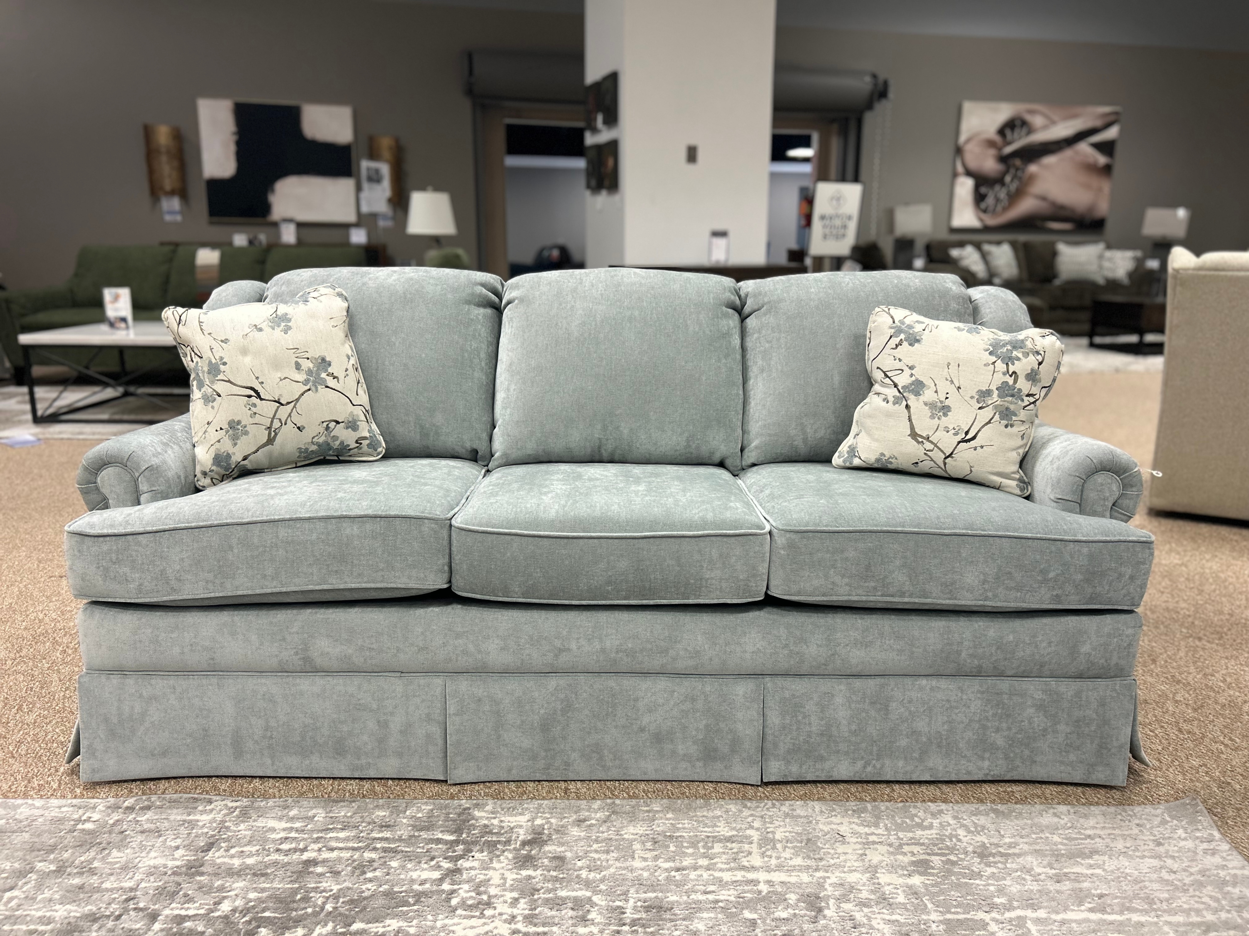 Traditional Sofa with Skirt