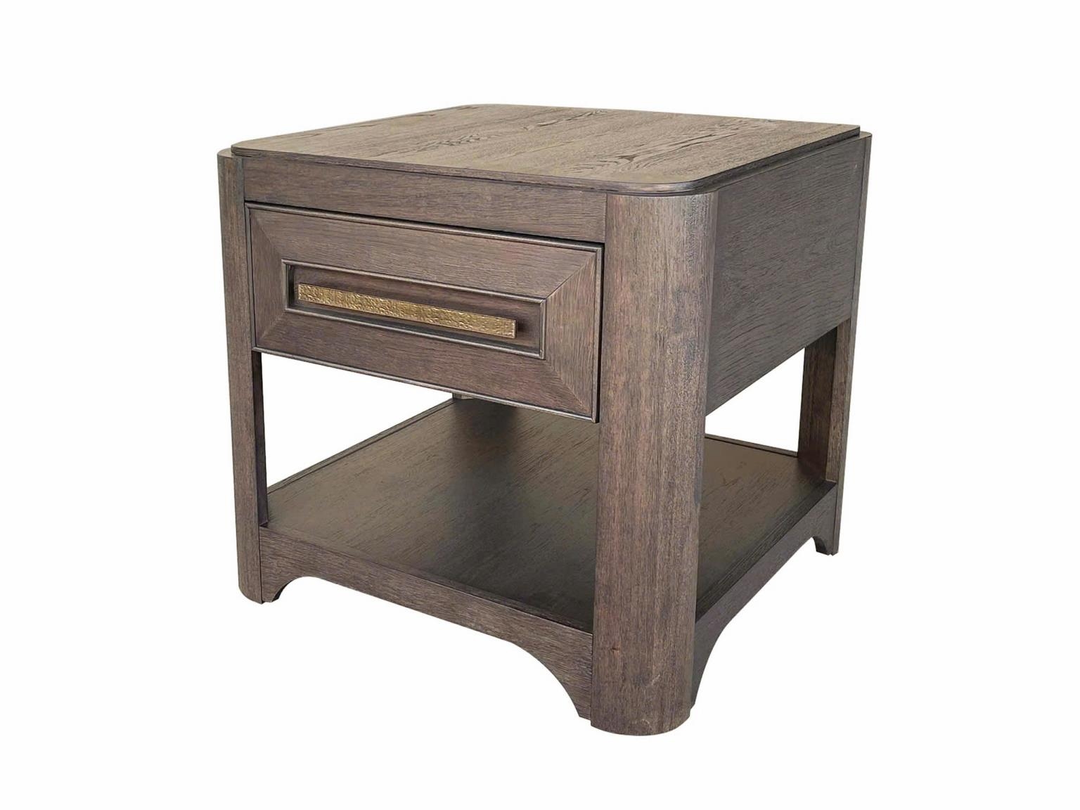 Square End Table w/Single Drawer