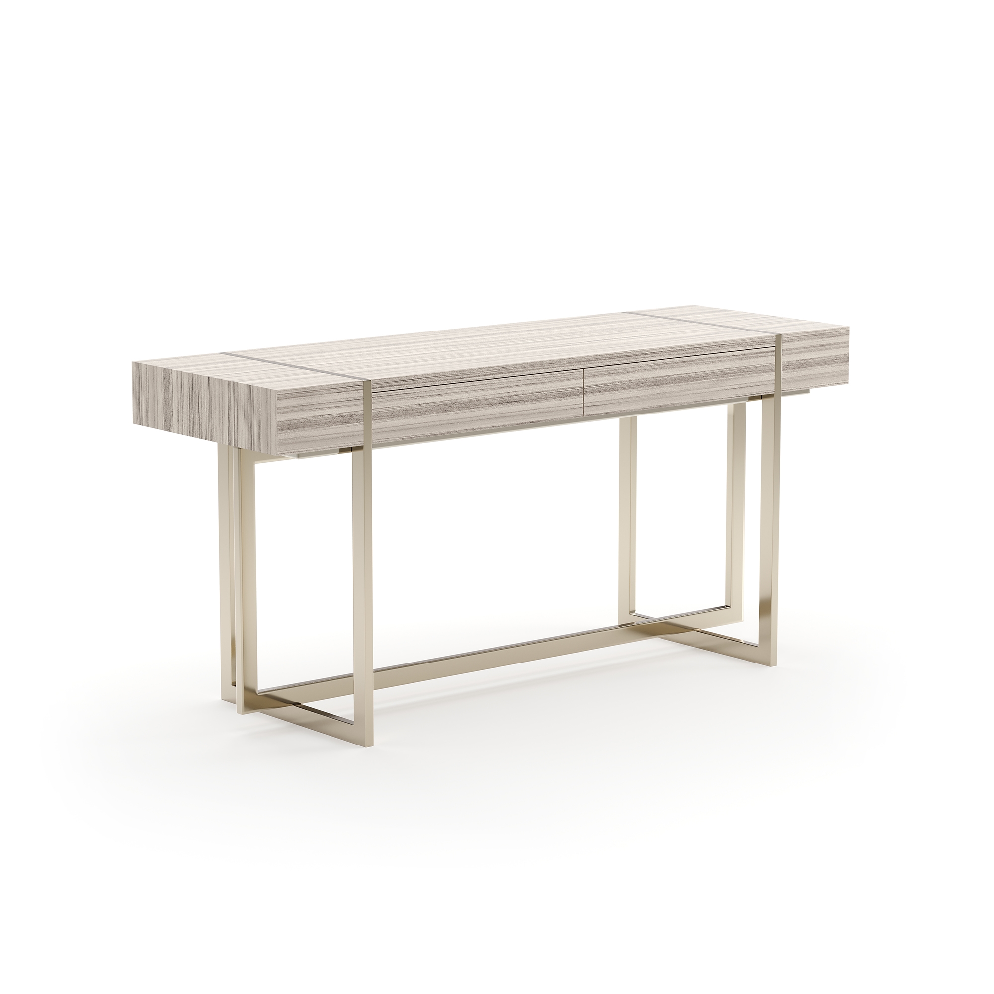 Two-Drawer Accent Console Table