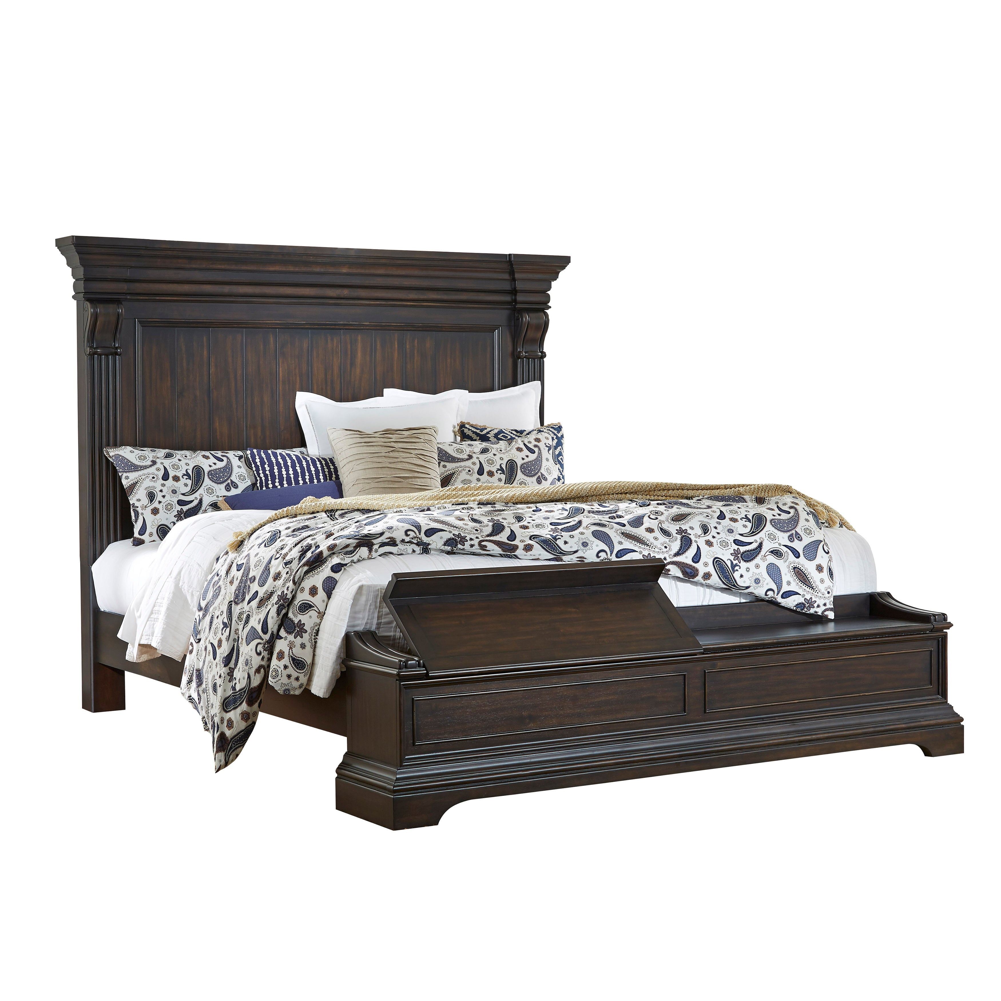 Universal Broadmoore King Storage Bed - 7bogxek