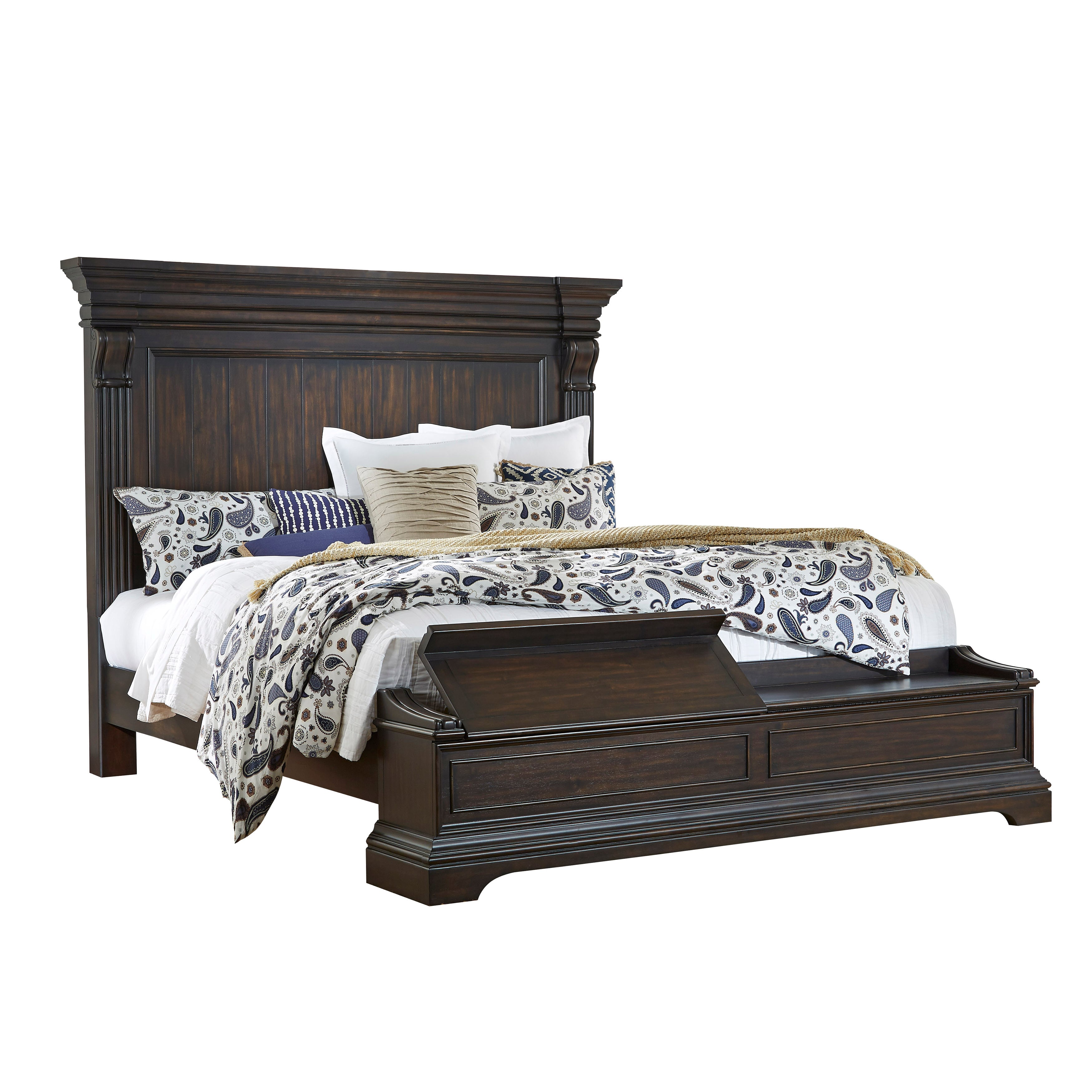 King Storage Bed