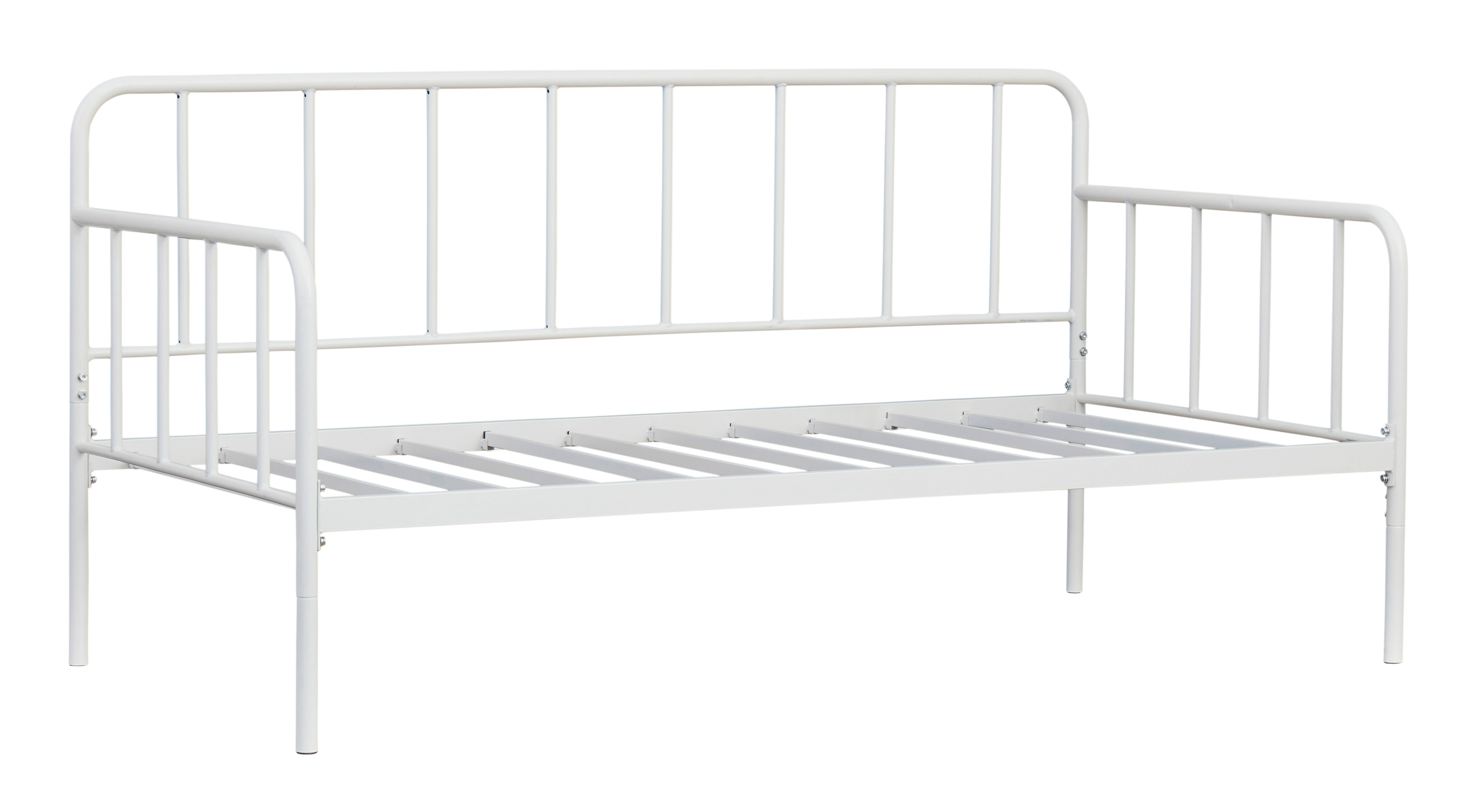 Twin Metal Day Bed with Platform