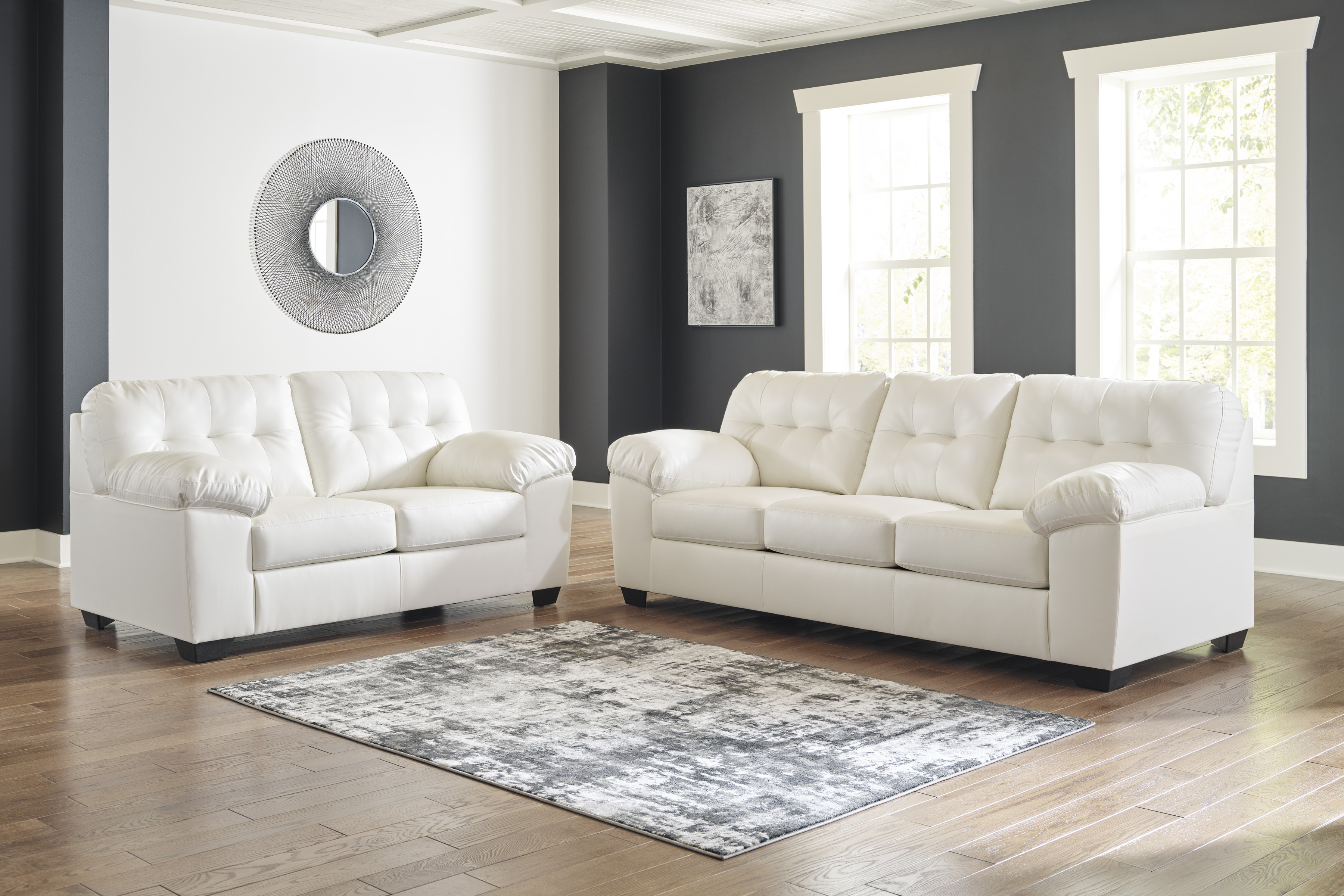 Signature Design by Ashley Donlen PKG013149 Sofa and Loveseat Pilgrim