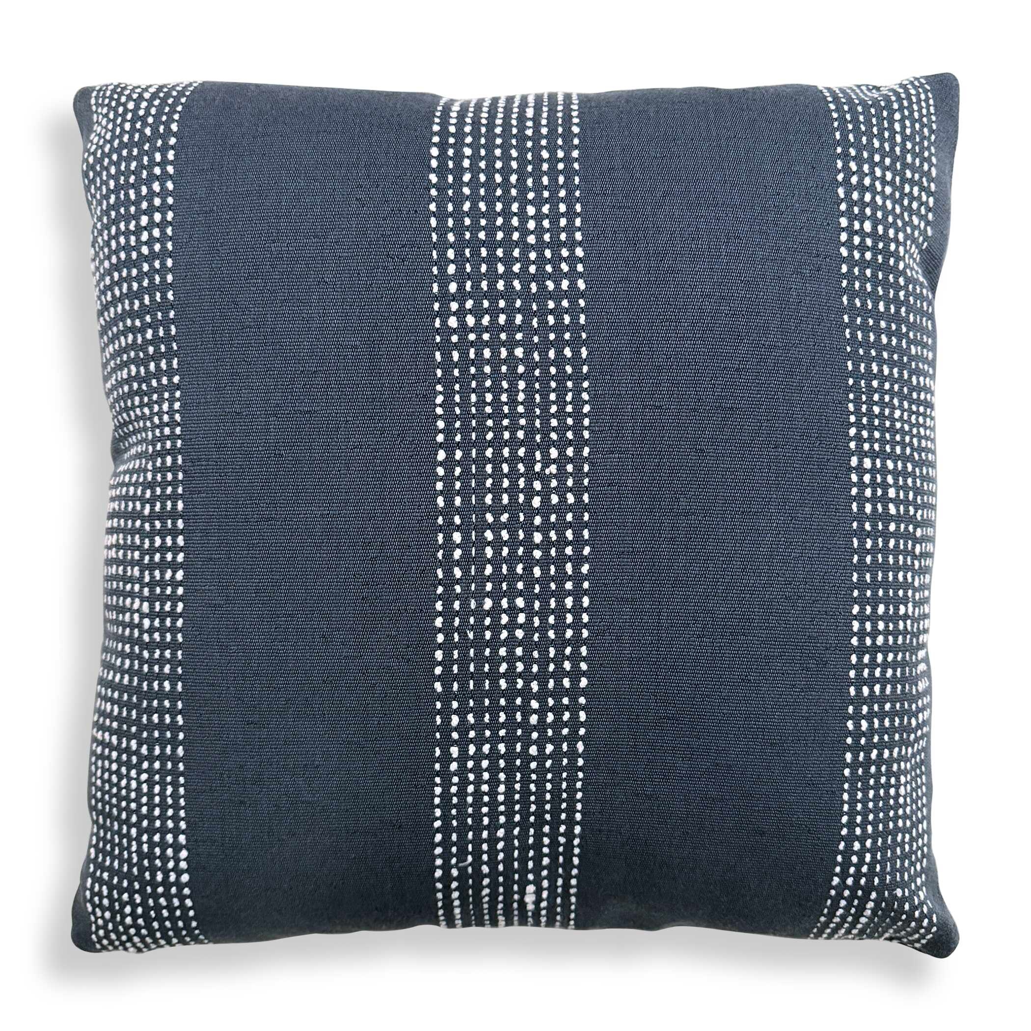 Caper Slate Blue Outdoor Pillow