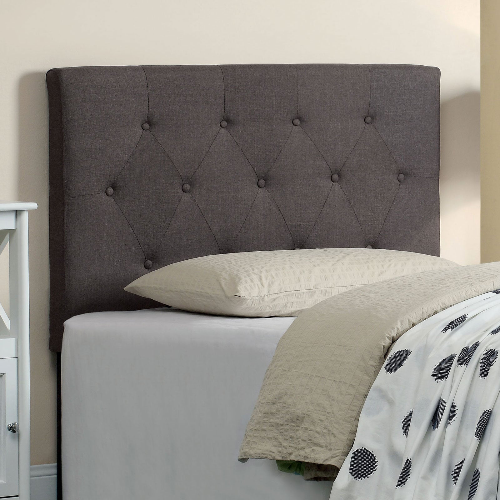 Furniture of America Leeroy Twin Headboard Dream Home Interiors Bed