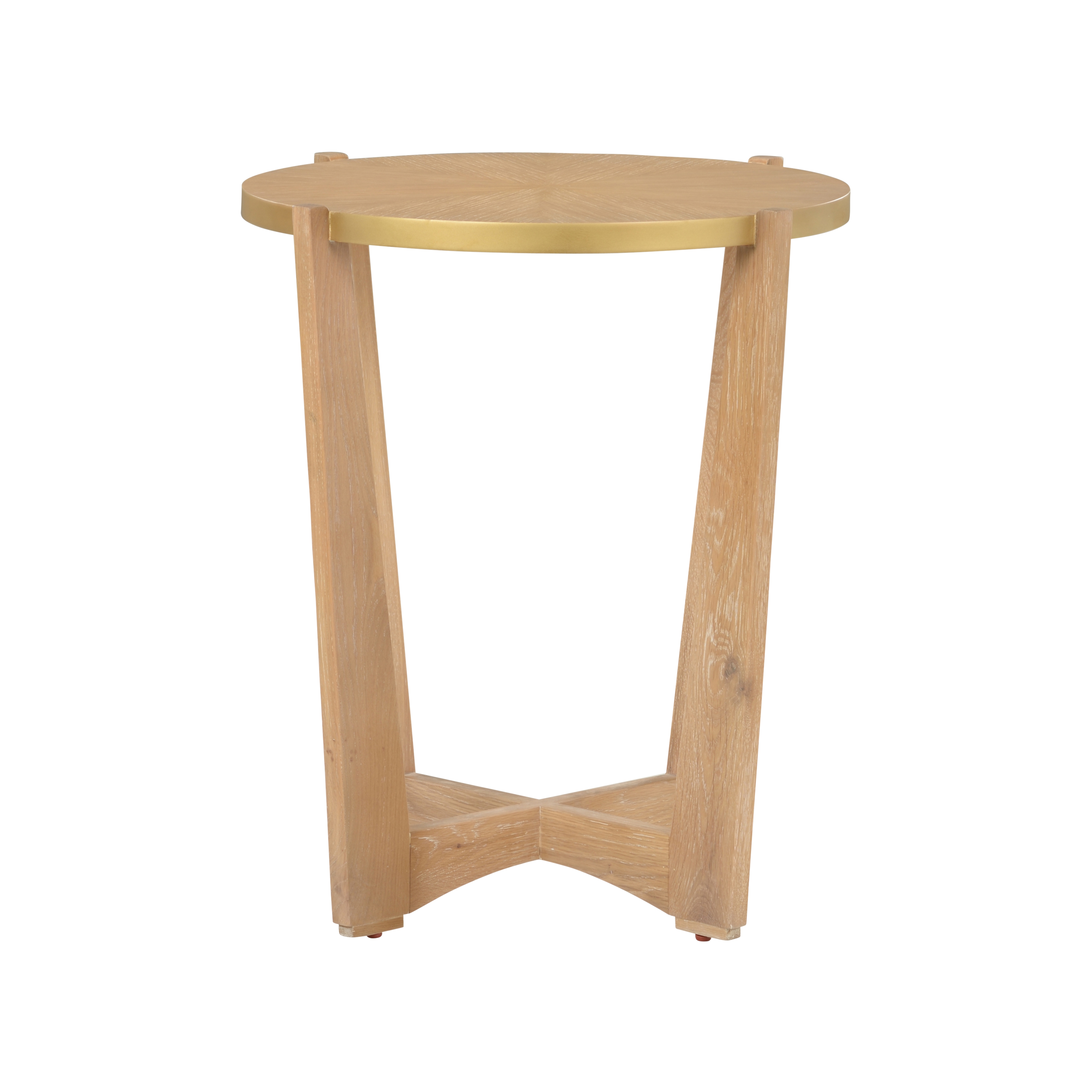 Ardoise Side Table - Cerused Oak