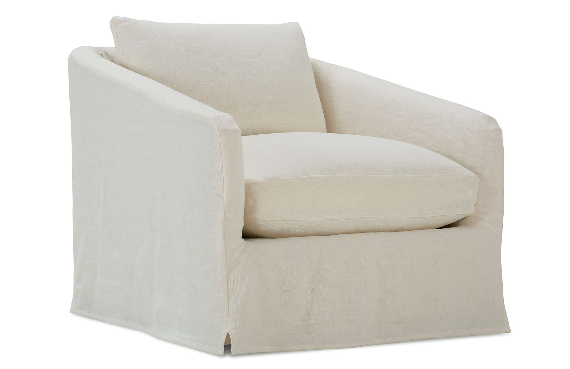 Swivel Chair with Slipcover