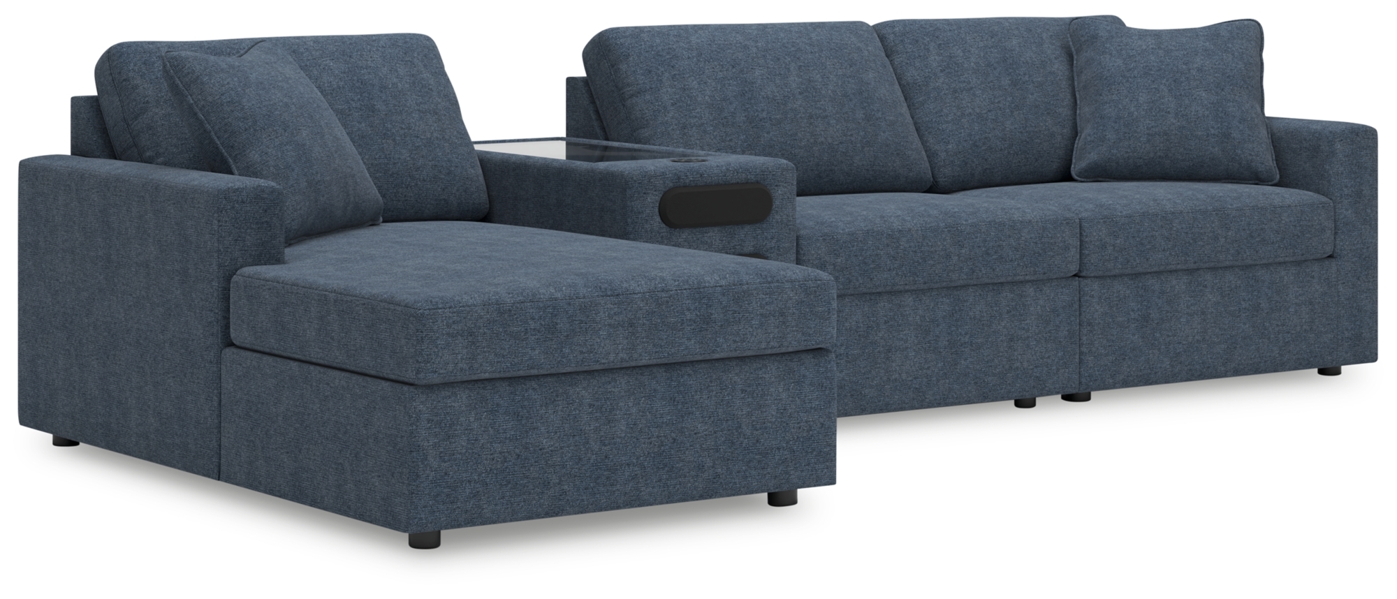 4-Piece Sectional With Chaise