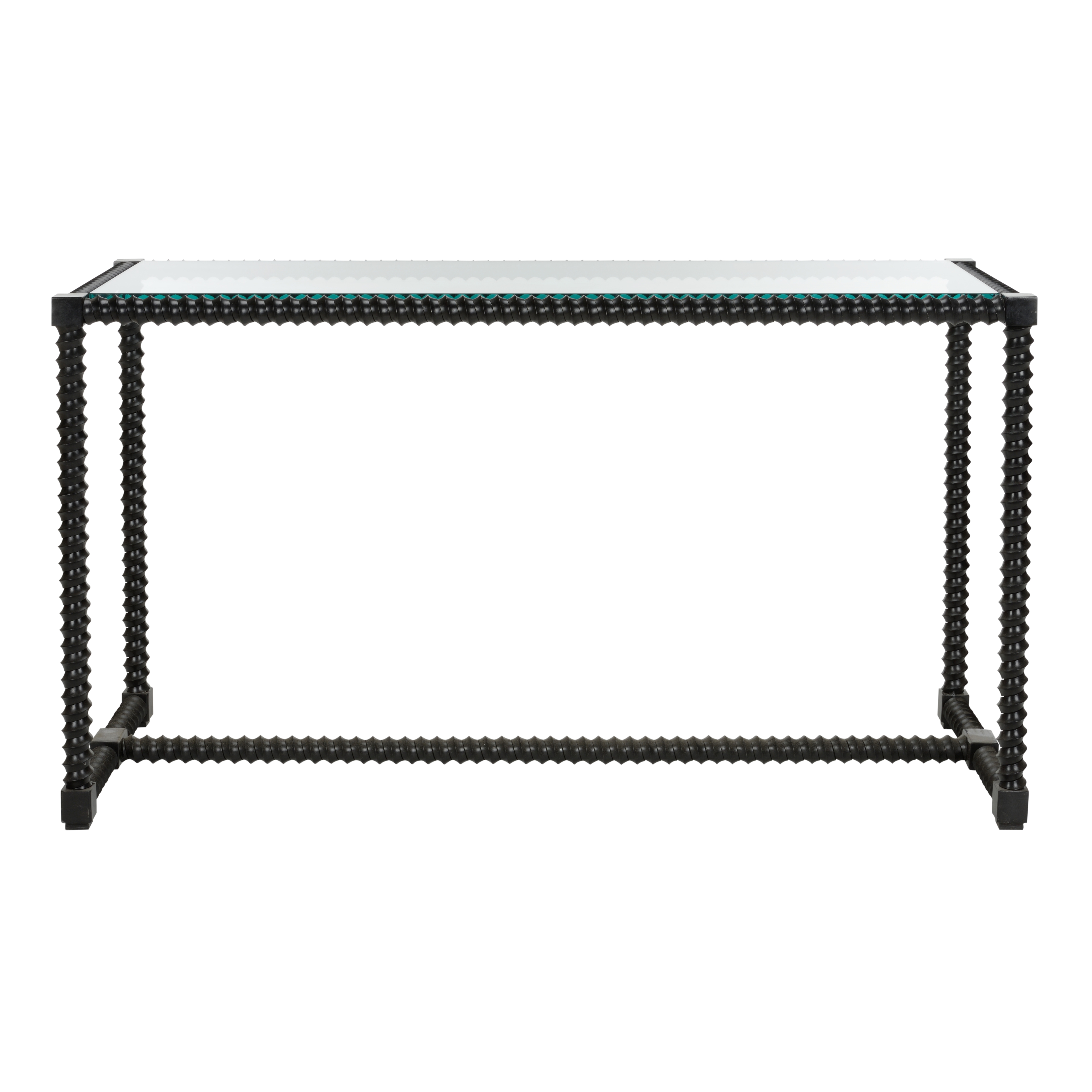 Twisted Console Table - Black